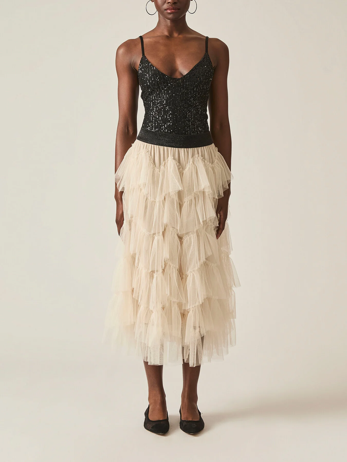 Organza Ruffle Skirt - Image 2