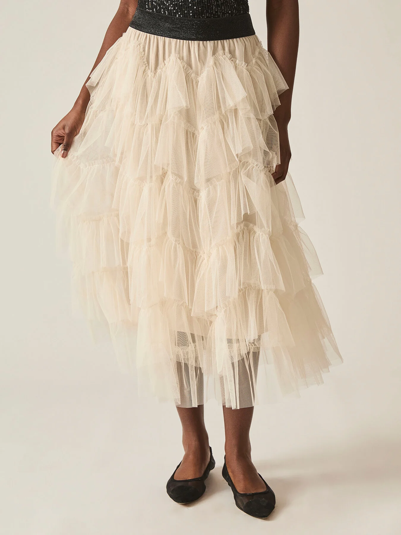 Organza Ruffle Skirt - Image 3