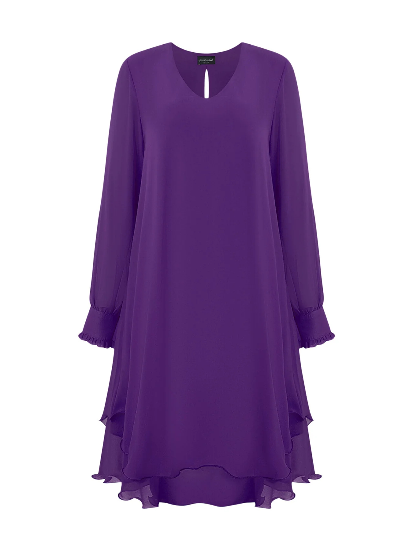 Wave Hem Dress