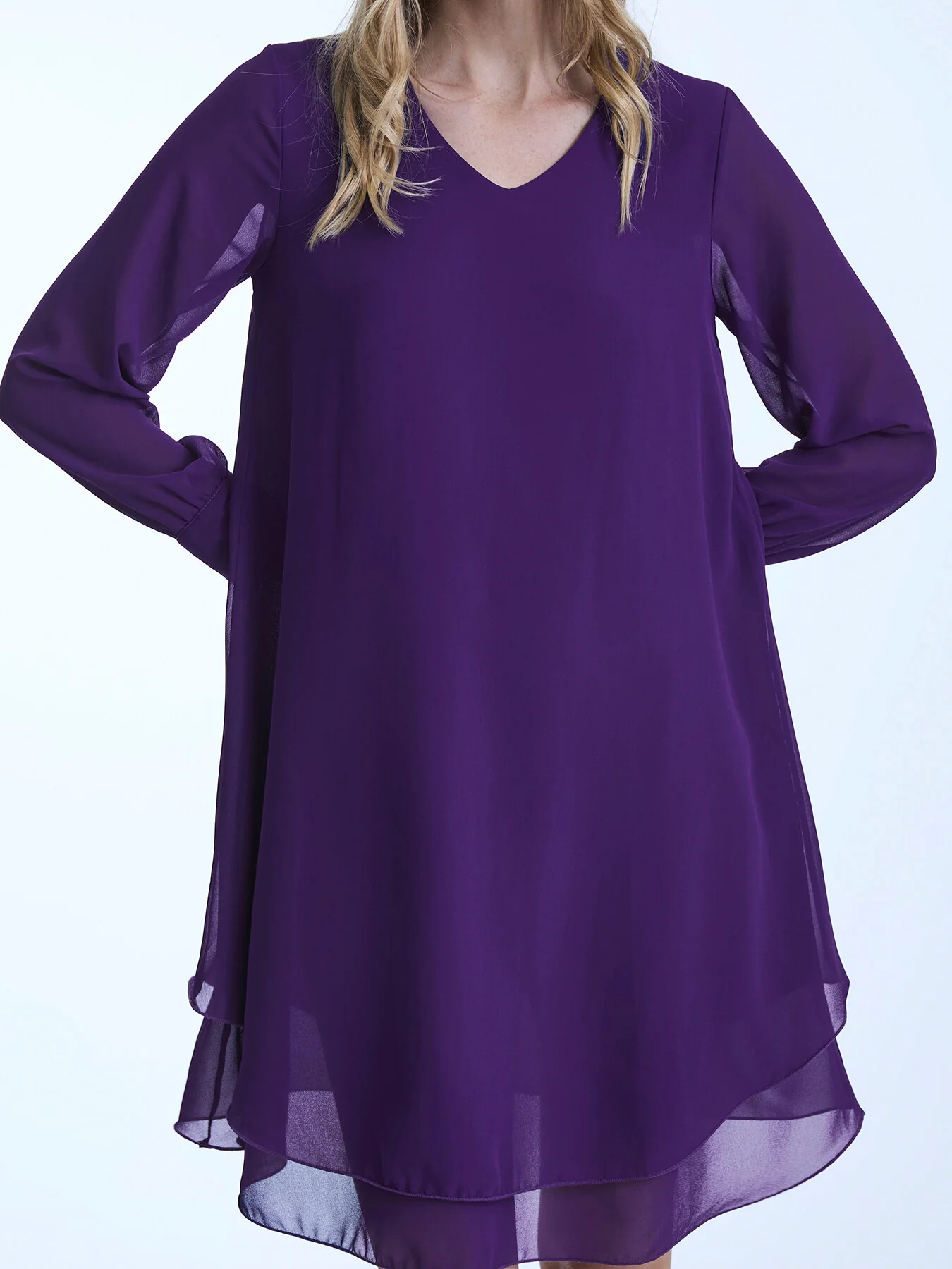 Wave Hem Dress - Image 3