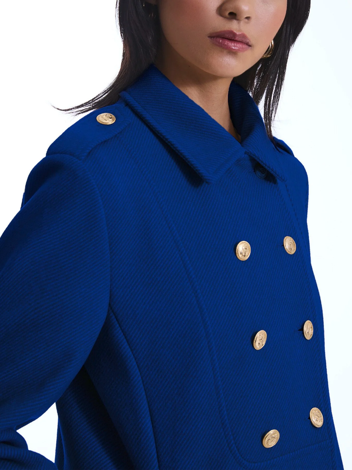 Long Military Coat - Image 3