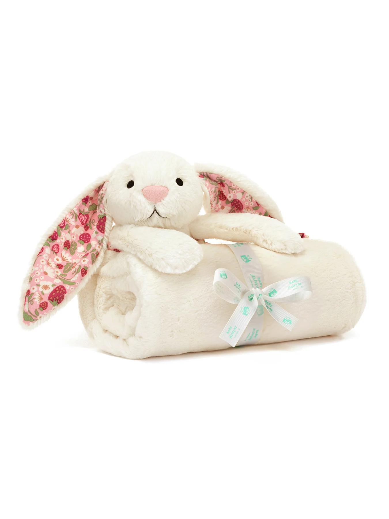 Blossom Cream Bunny Berry Blankie - Image 2