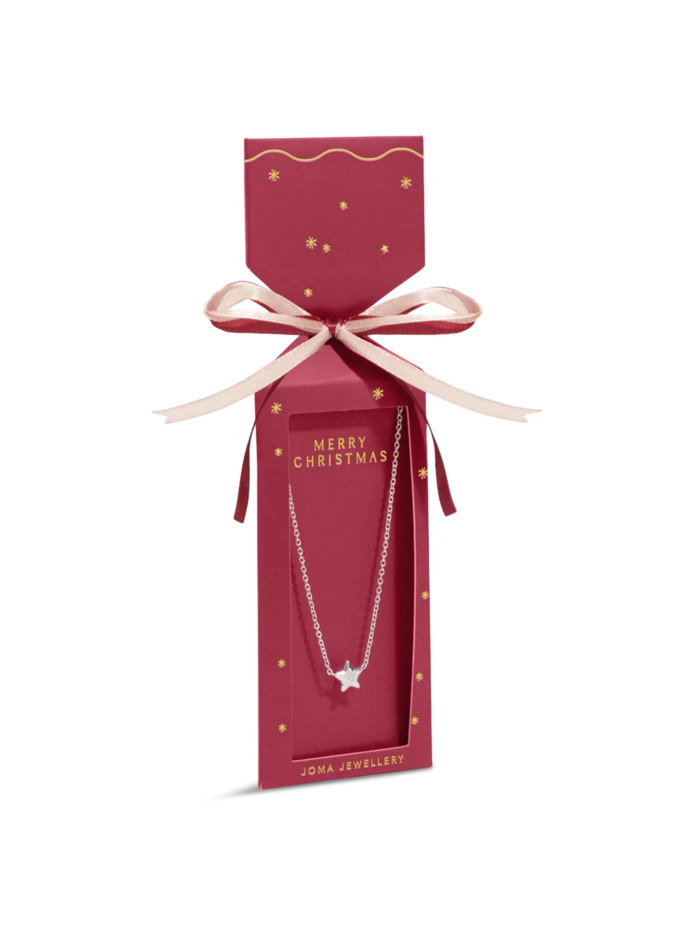 Necklace Christmas Cracker - Merry Xmas