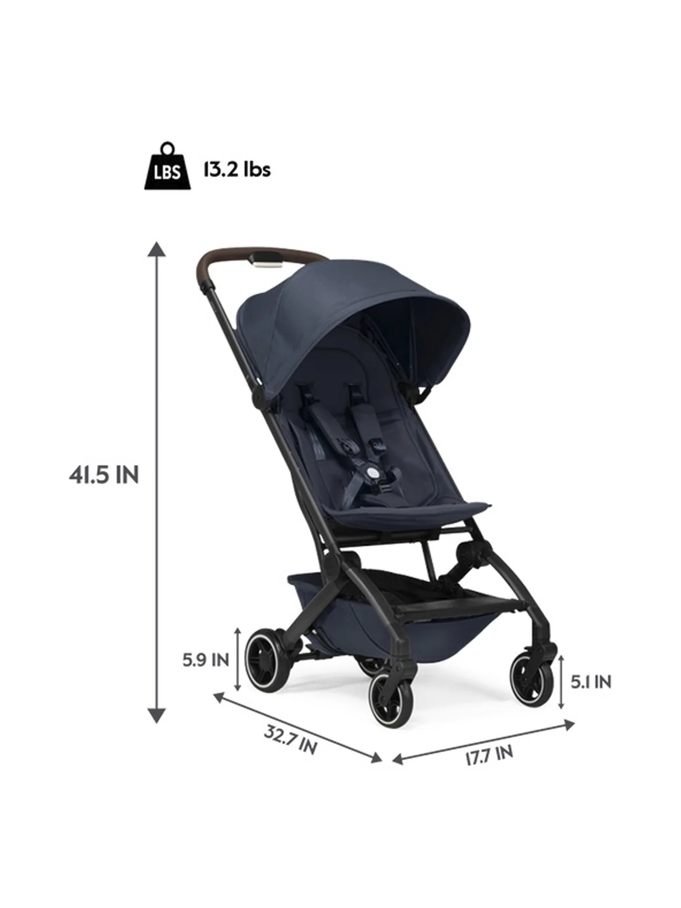Joolz Aer Plus Buggy Navy Blue - Image 6