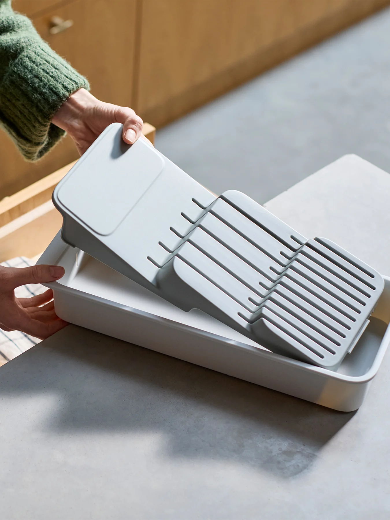 DrawerStore 2 Tier Knife Organiser - Image 3