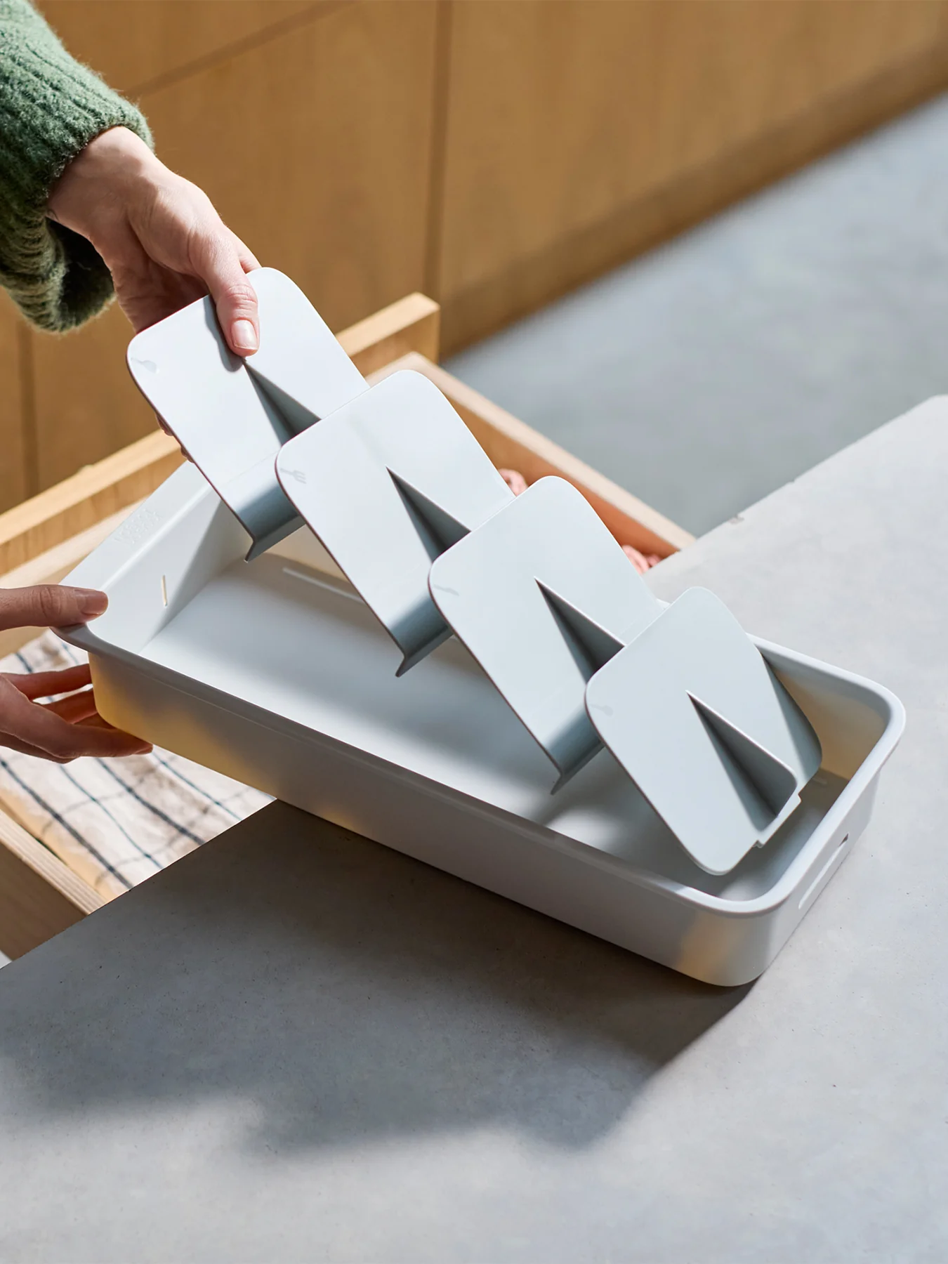 DrawerStore Tiered Cutlery Organiser Large - Image 2