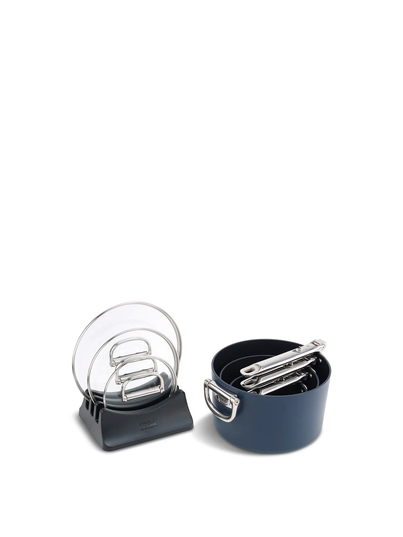 Space Non Stick 3 Piece Saucepan Set