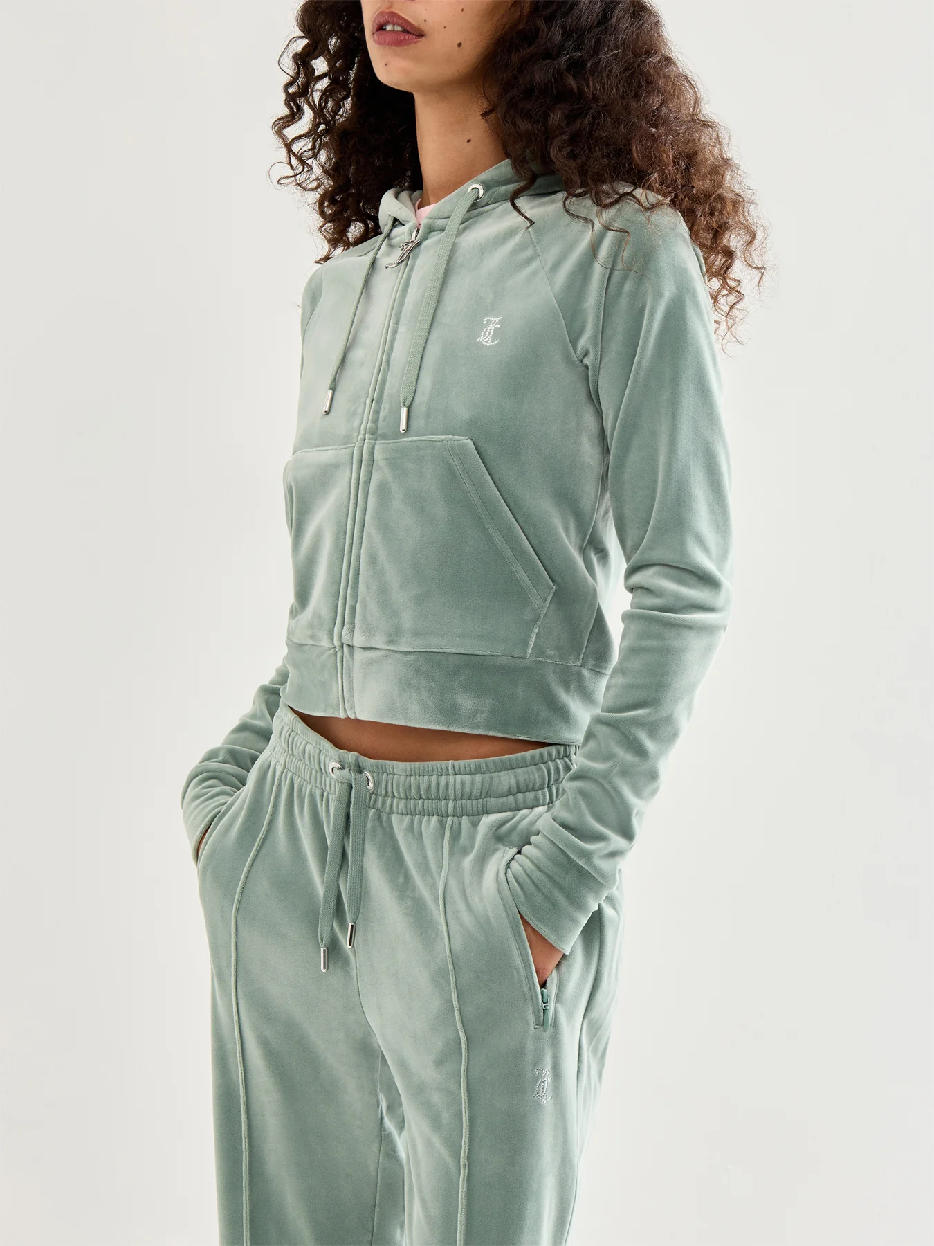 Madison Hoodie White Label Diamante - Image 4