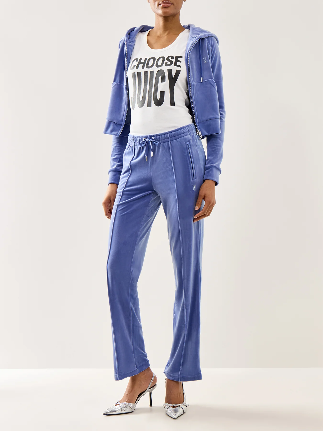 Tina Outline Pants Blue - Image 2