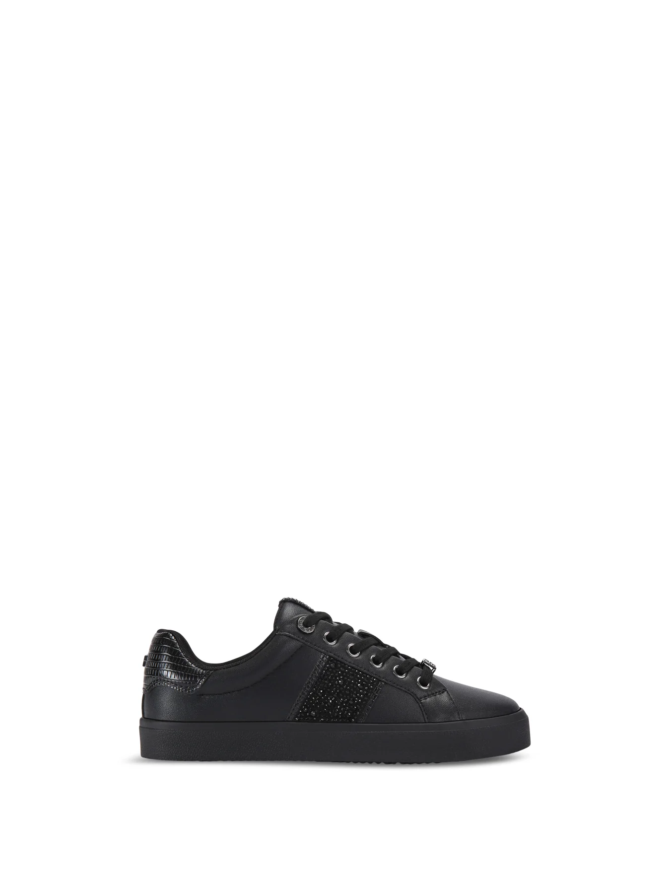 Lucie Lace Up Trainers White