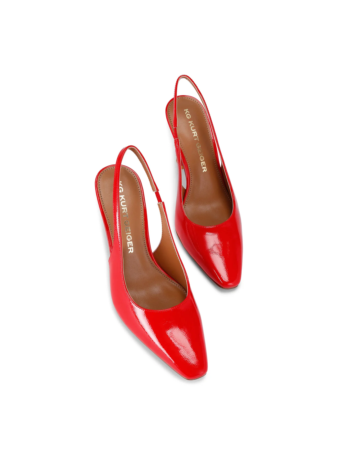 Sweetie Red Patent Court Heels - Image 2