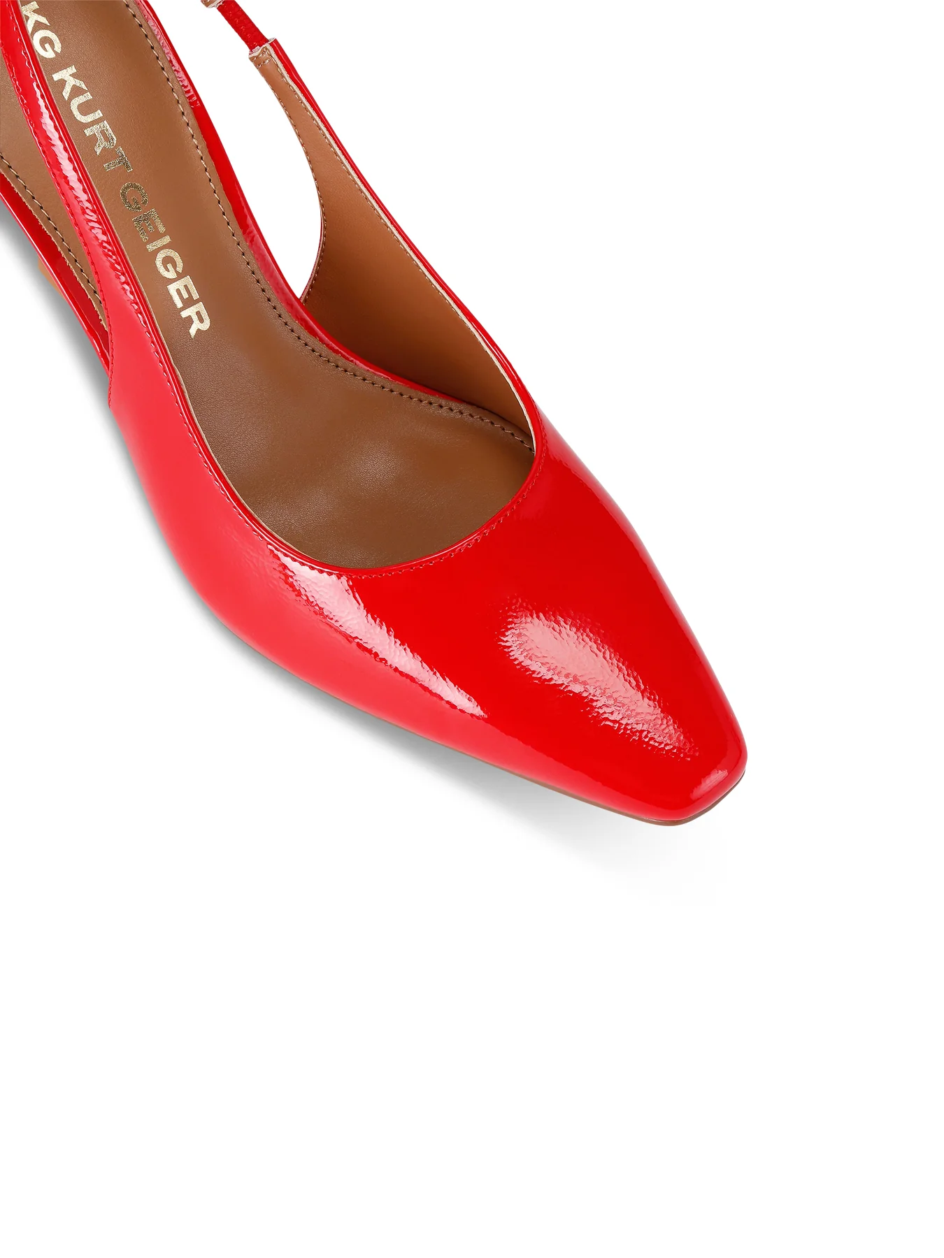 Sweetie Red Patent Court Heels - Image 4
