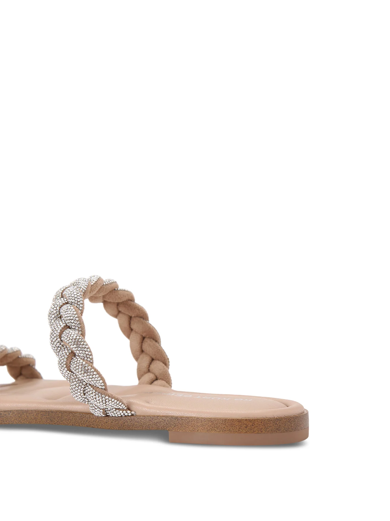 Riley Silvery Strappy Sandals - Image 3