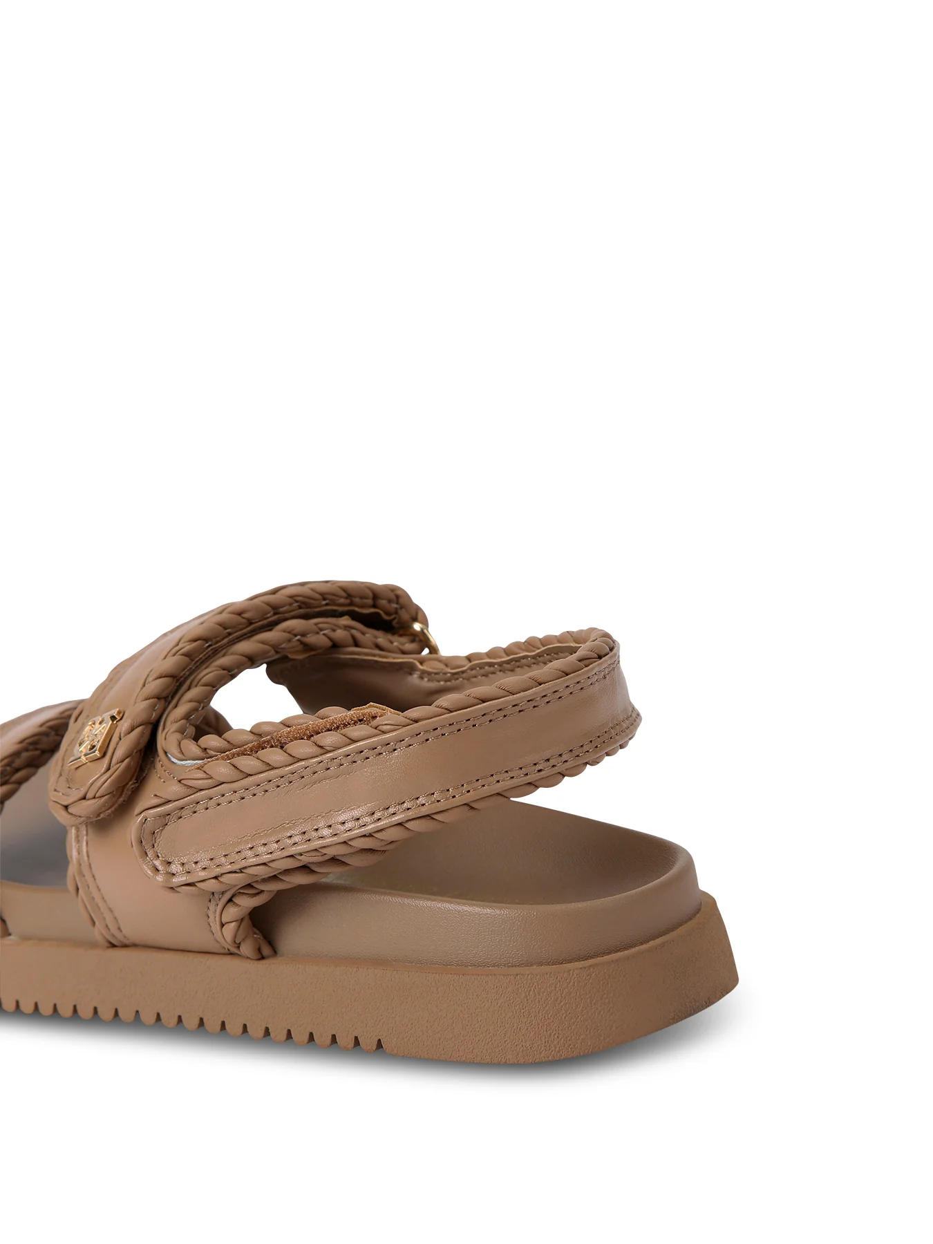 Romy Strap Sandals Brown - Image 3