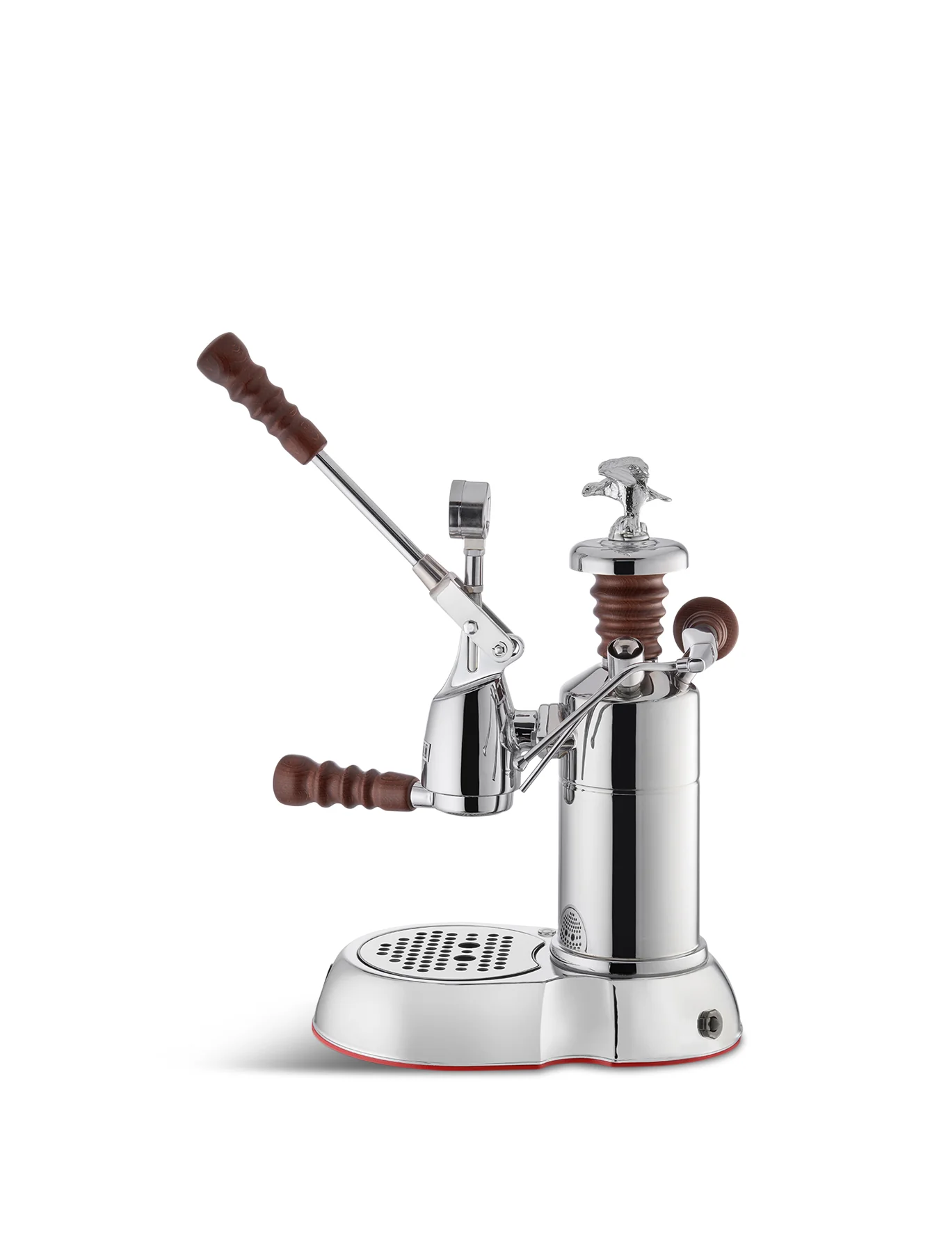 Lever Espresso Coffee Machine Polished Steel - Image 3