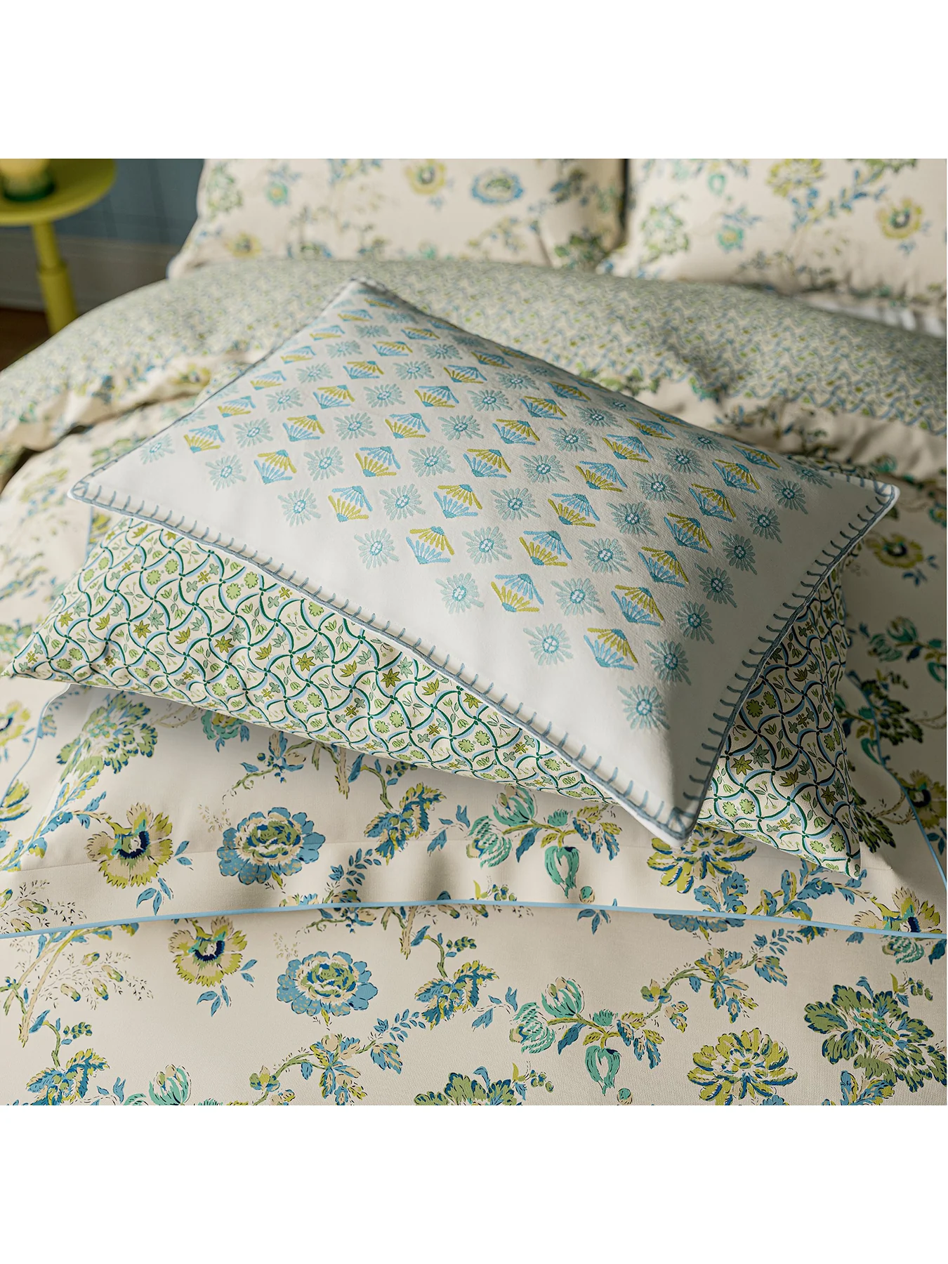 Orchard Standard Pillowcase Pair Green - Image 2