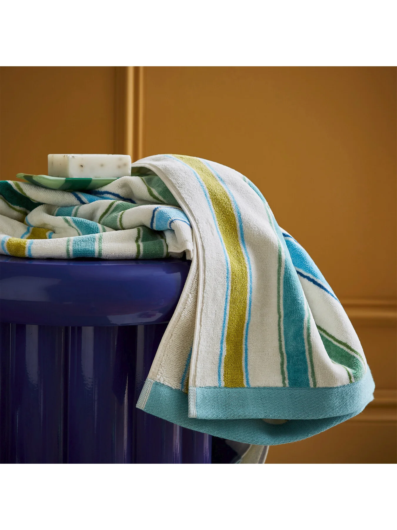 Barrow Stripe Towel - Image 2