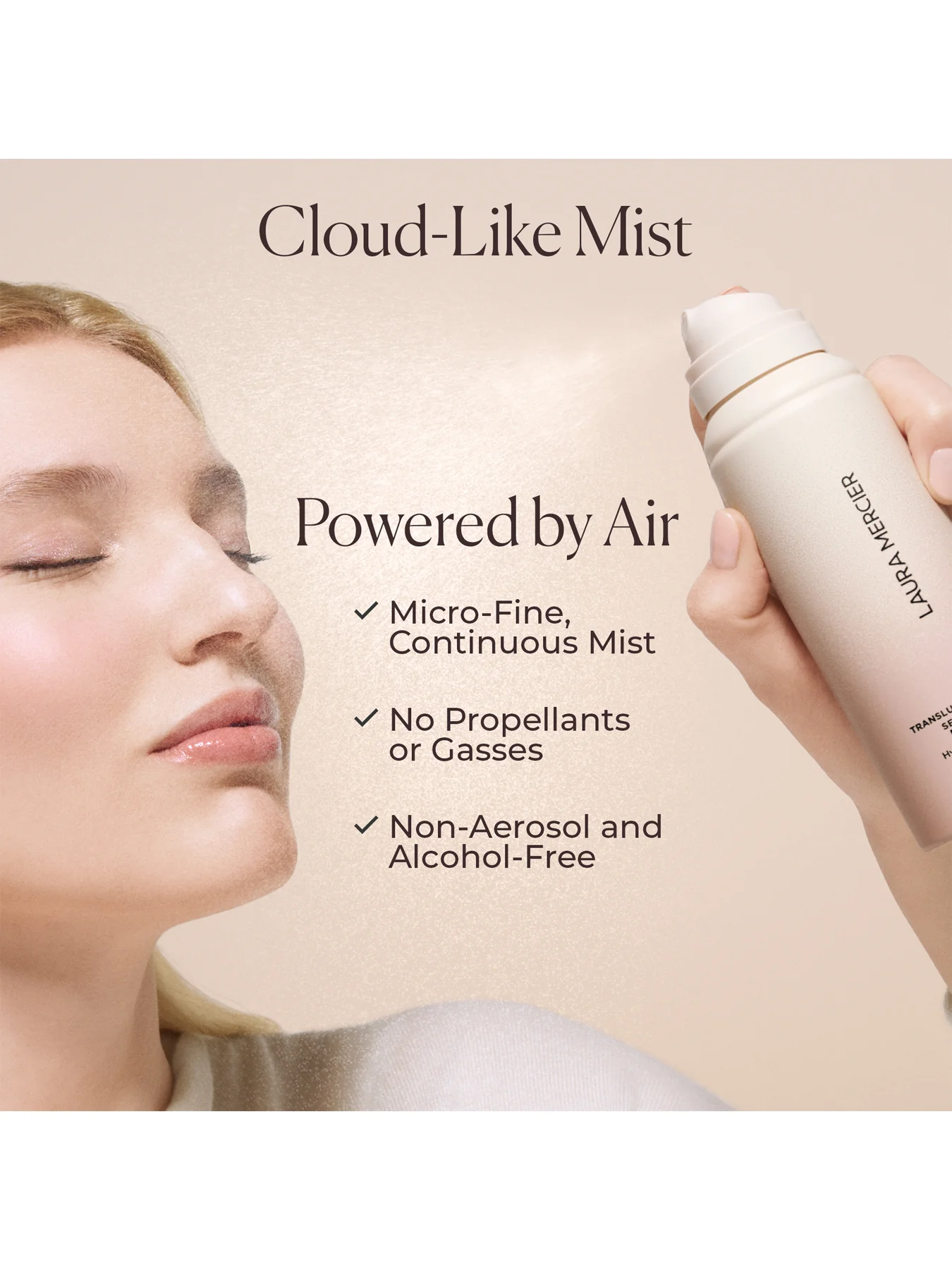 Translucent Hydrating Setting Spray Ultra Blur - Image 2