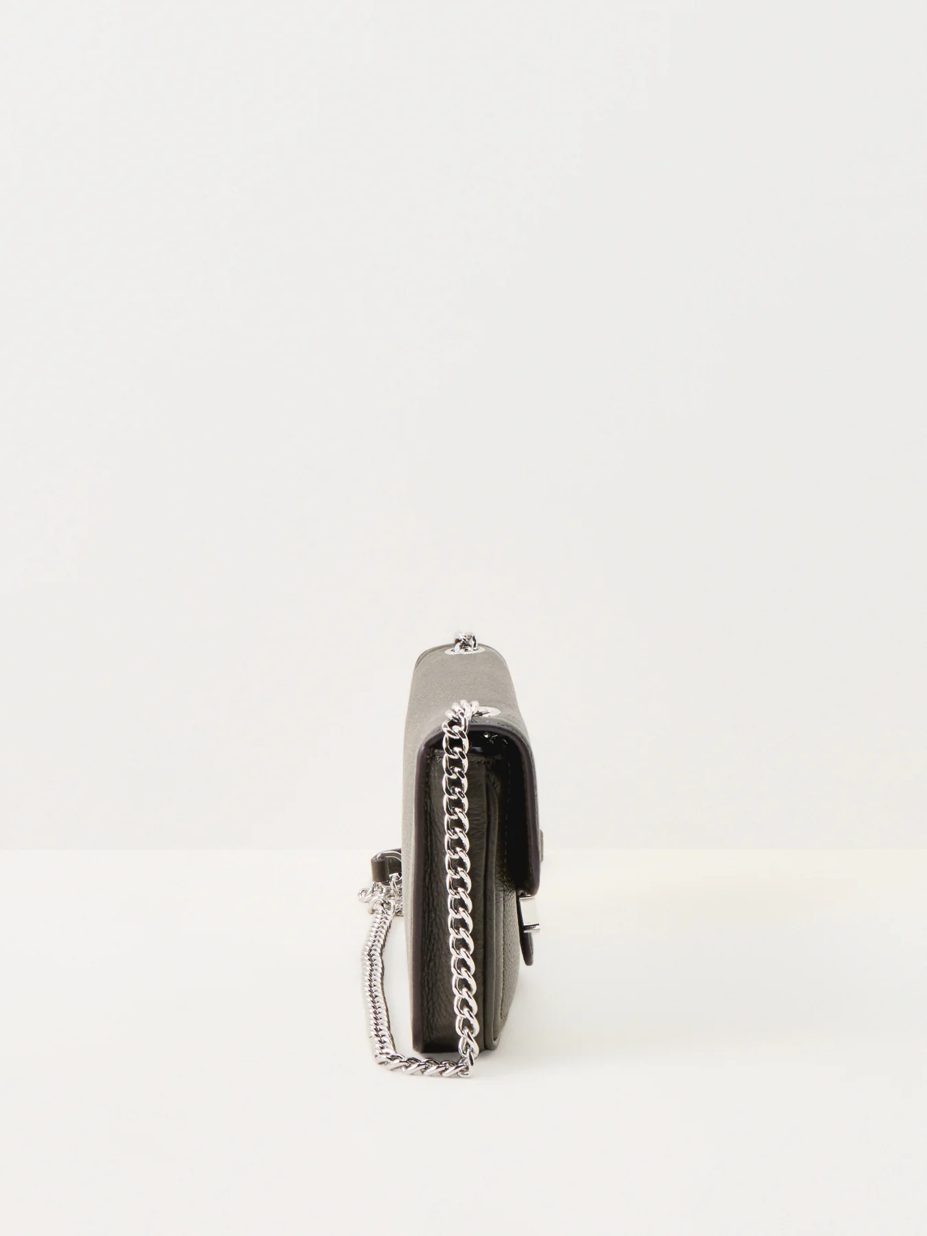 Bradley Large Leather Wallet On Chain Olive - Image 3