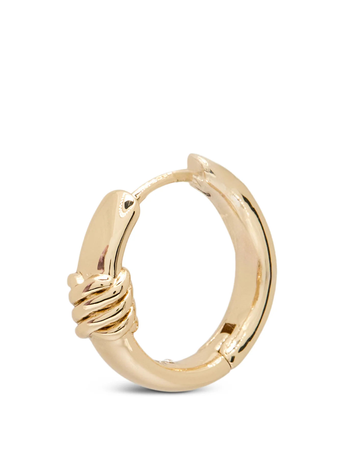 Pe 15Mm Huggie Hoop-Gld Earrings - Image 2