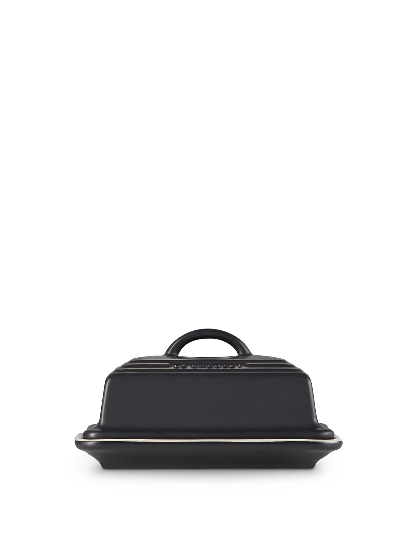 Butter Dish Satin Black - Image 4
