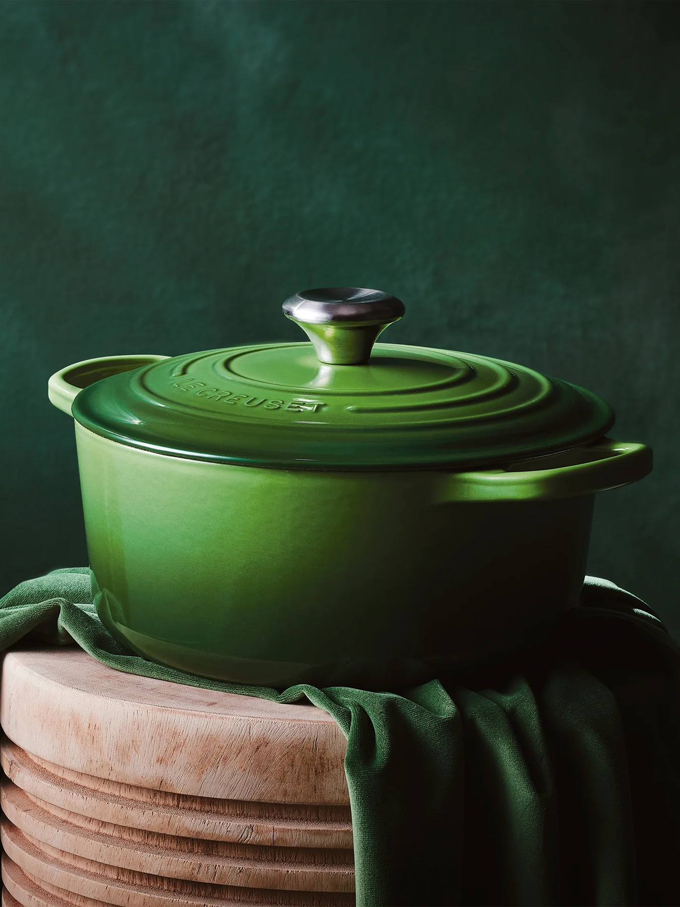 Cast Iron Round Casserole 24cm - Image 2