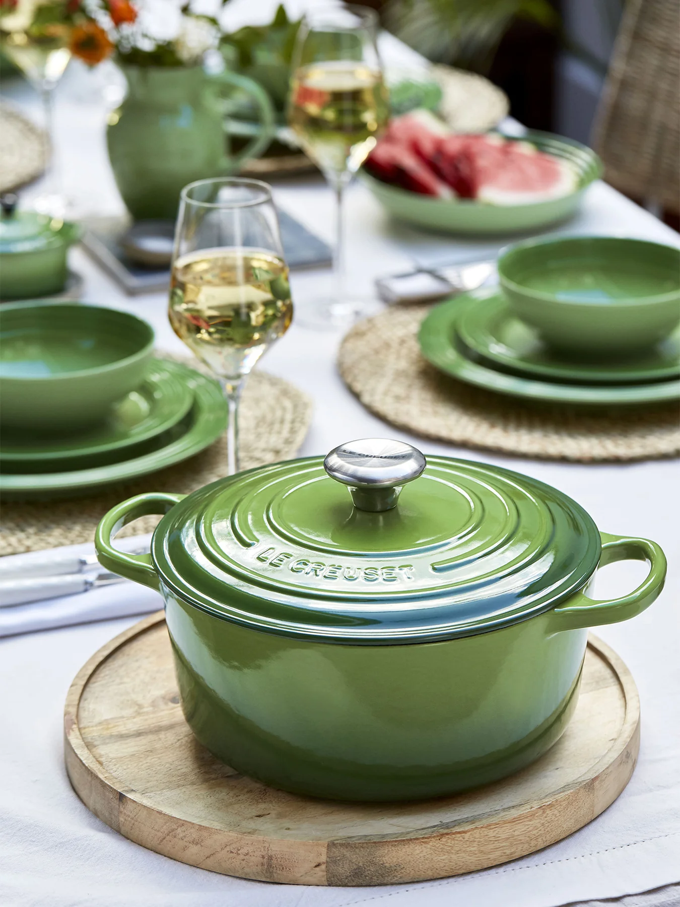 Cast Iron Round Casserole 28cm - Image 5