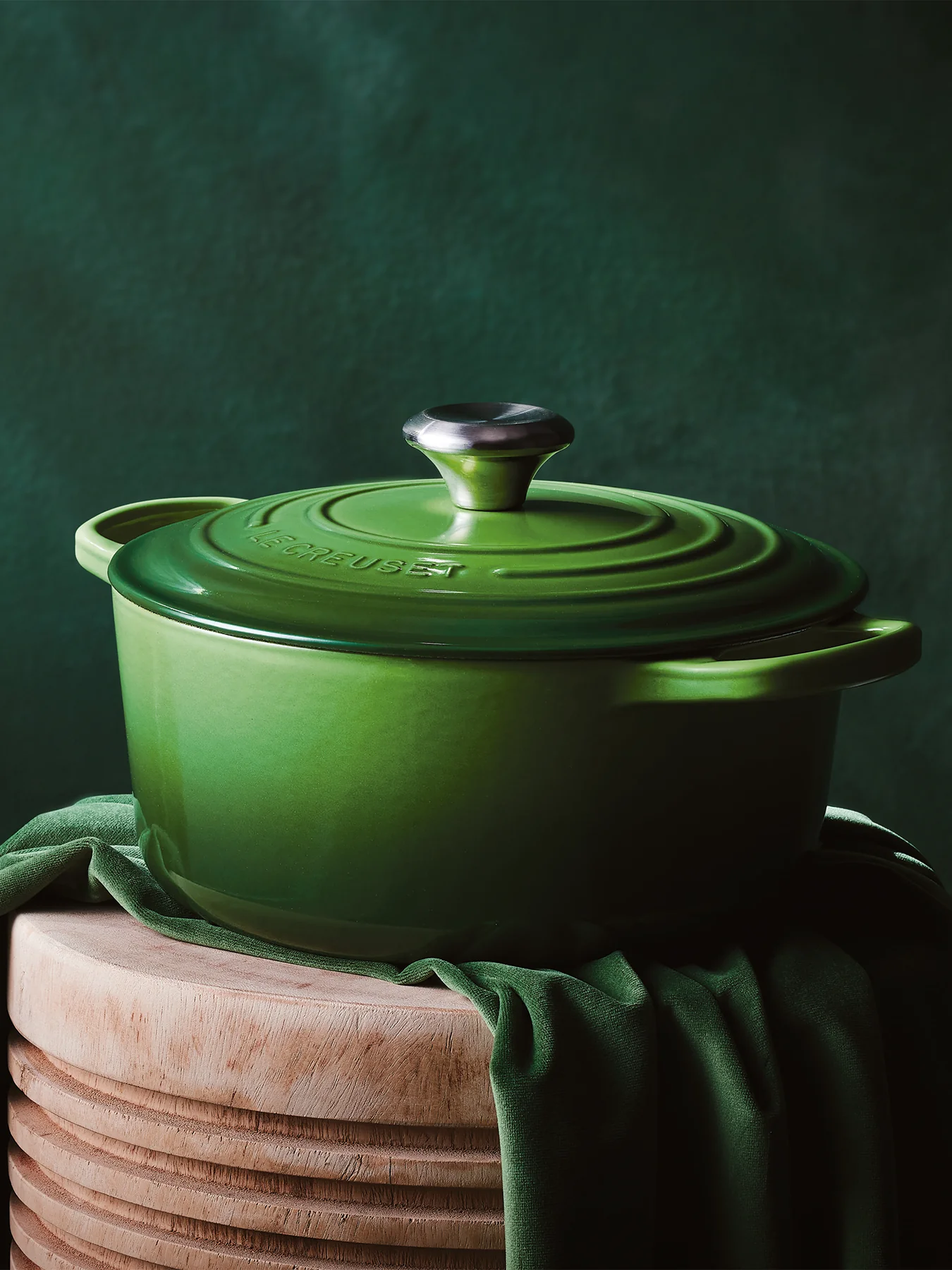 Cast Iron Round Casserole 28cm - Image 7
