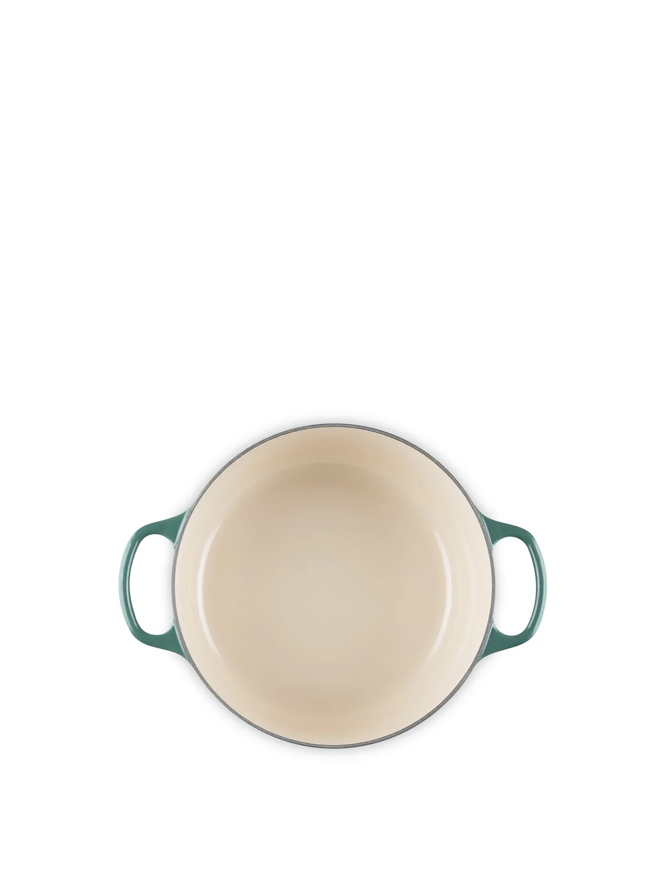 Cast Iron Round Casserole Noel Tree Relief - Image 5