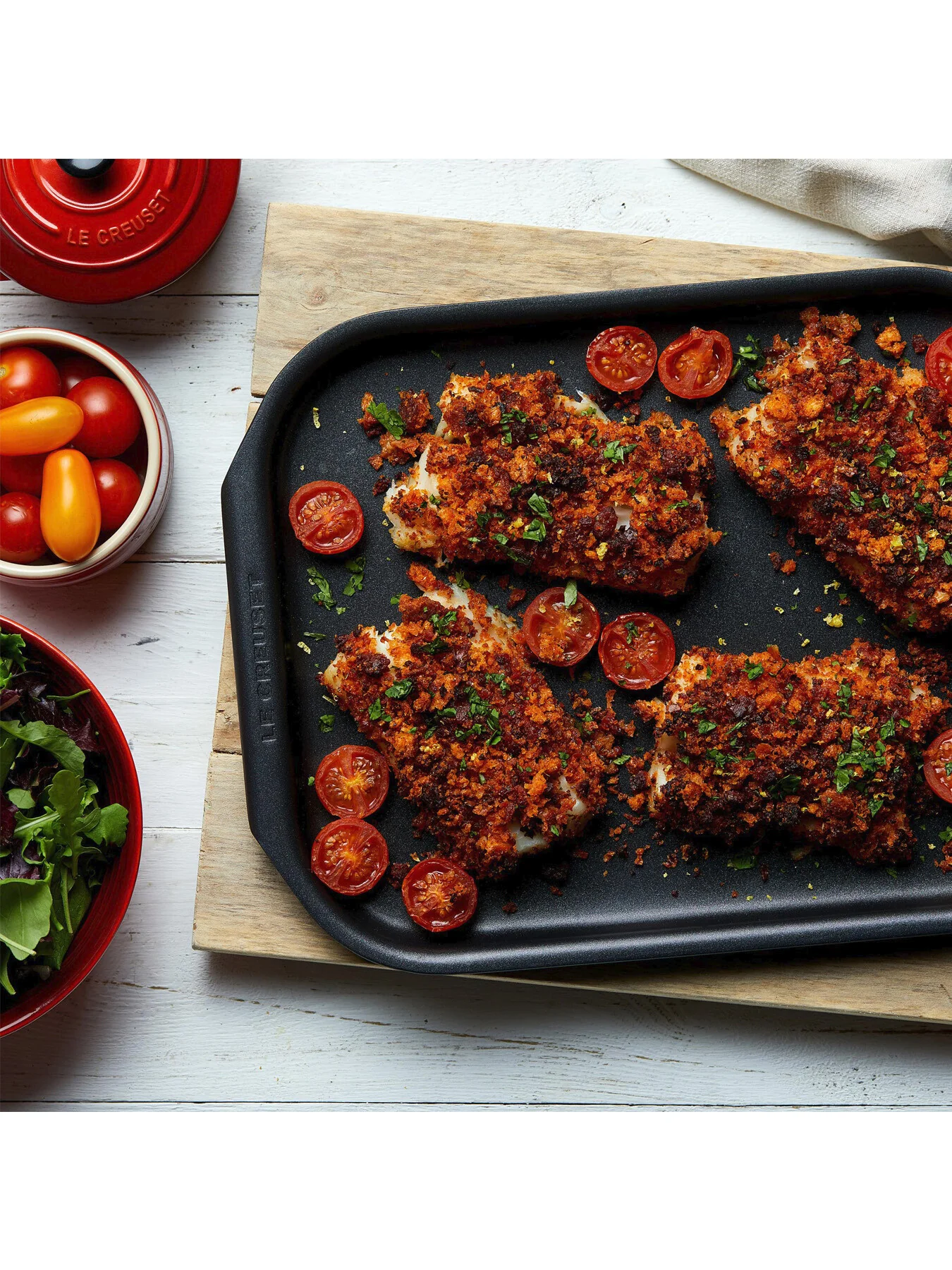 Rectangular Medium Shallow Roasting Tray - Image 7
