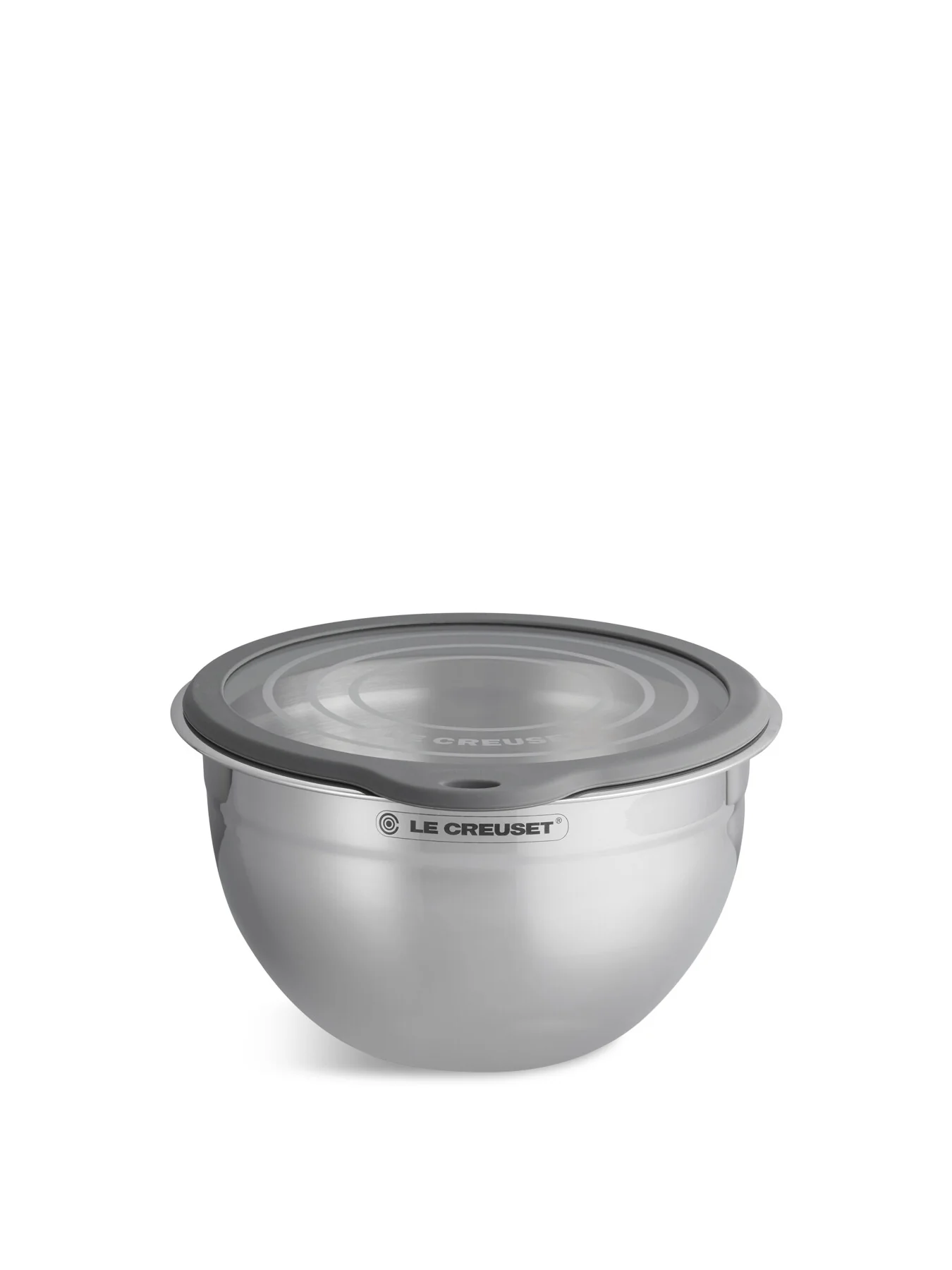 Stainless Steel Mixing Bowl with Glass Lid - Image 5