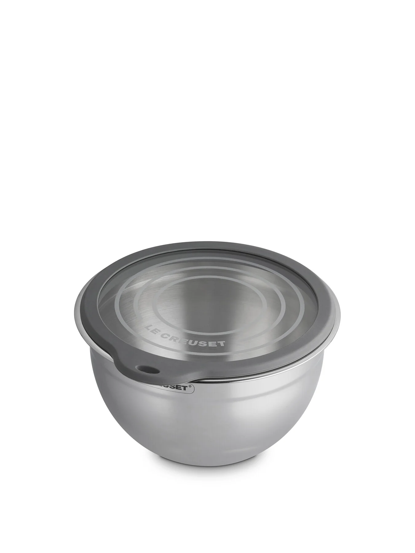 Stainless Steel Mixing Bowl with Glass Lid - Image 6