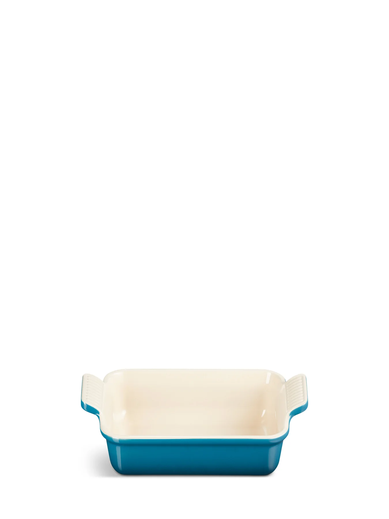 Stoneware Heritage Rectangular Dish Deep Teal 19cm - Image 2