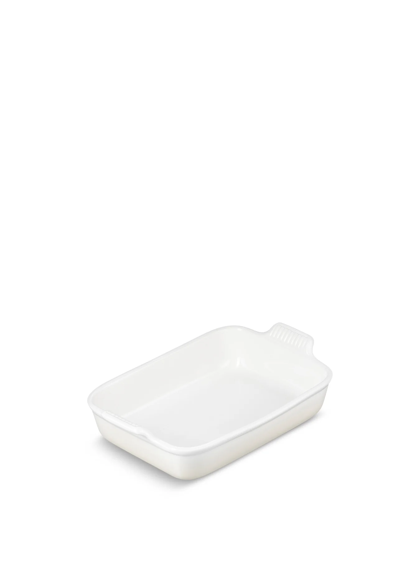 Stoneware Heritage Rectangular Dish Meringue 32cm