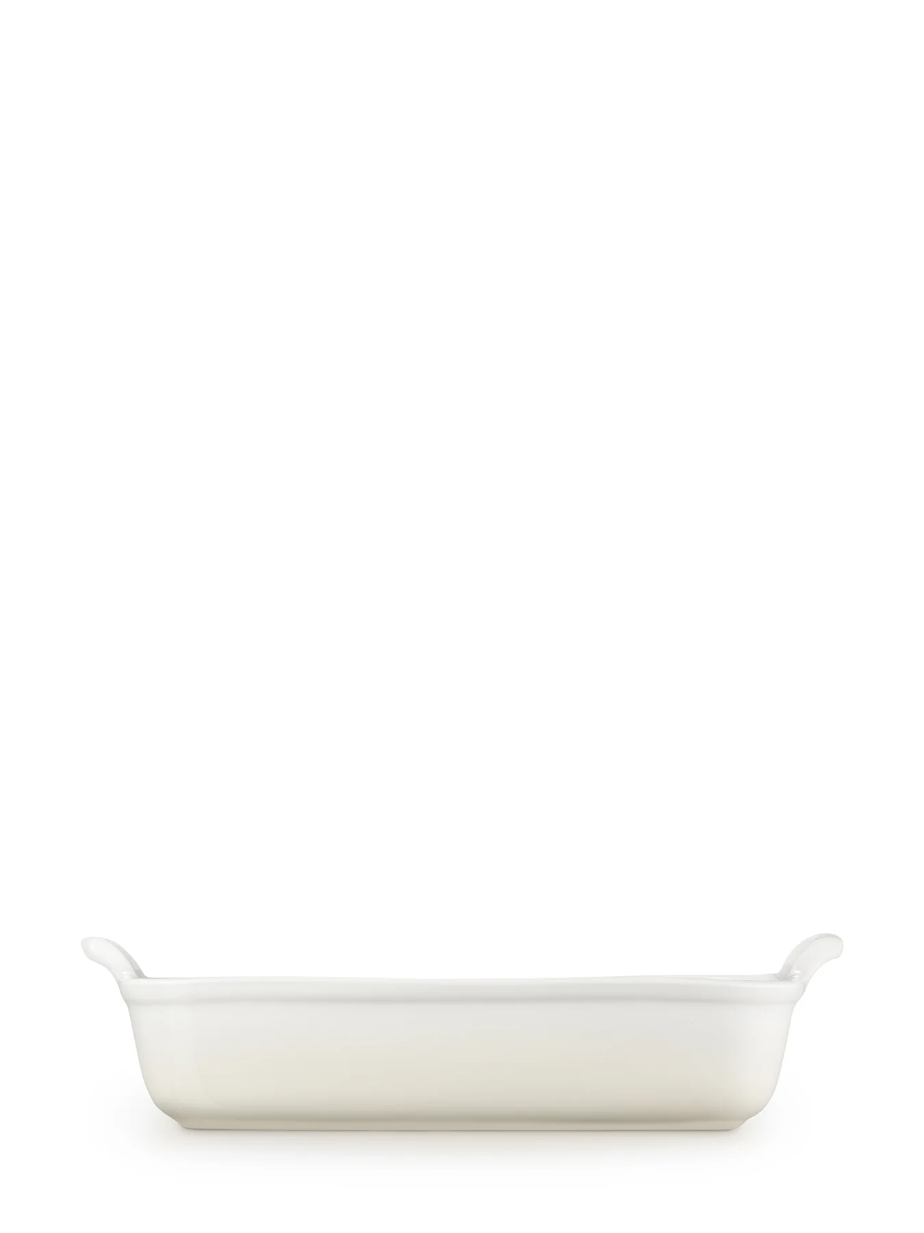Stoneware Heritage Rectangular Dish Meringue 32cm - Image 3