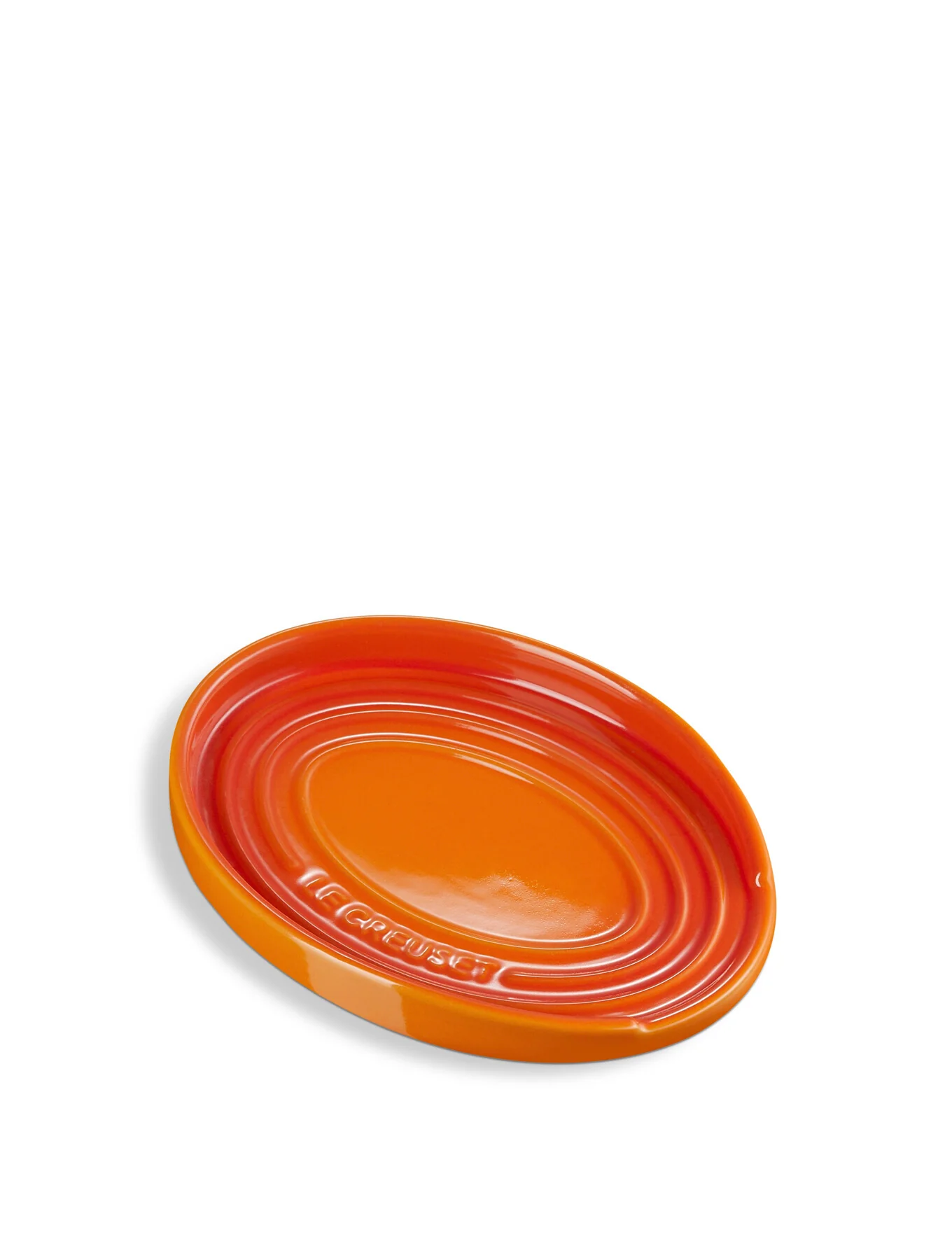 Stoneware Oval Spoon Rest