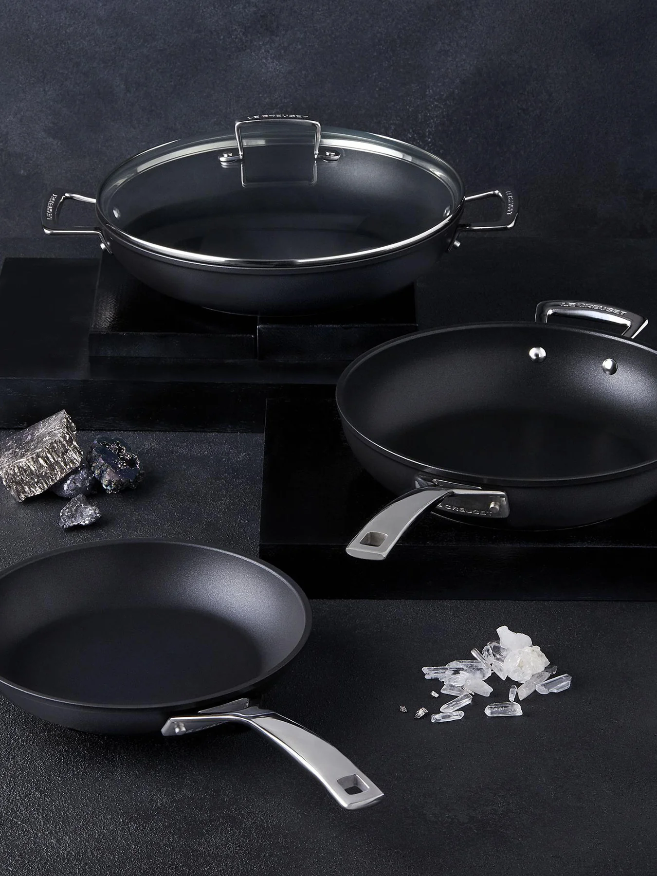 Toughened Non Stick Deep Fry Pan 24cm - Image 6