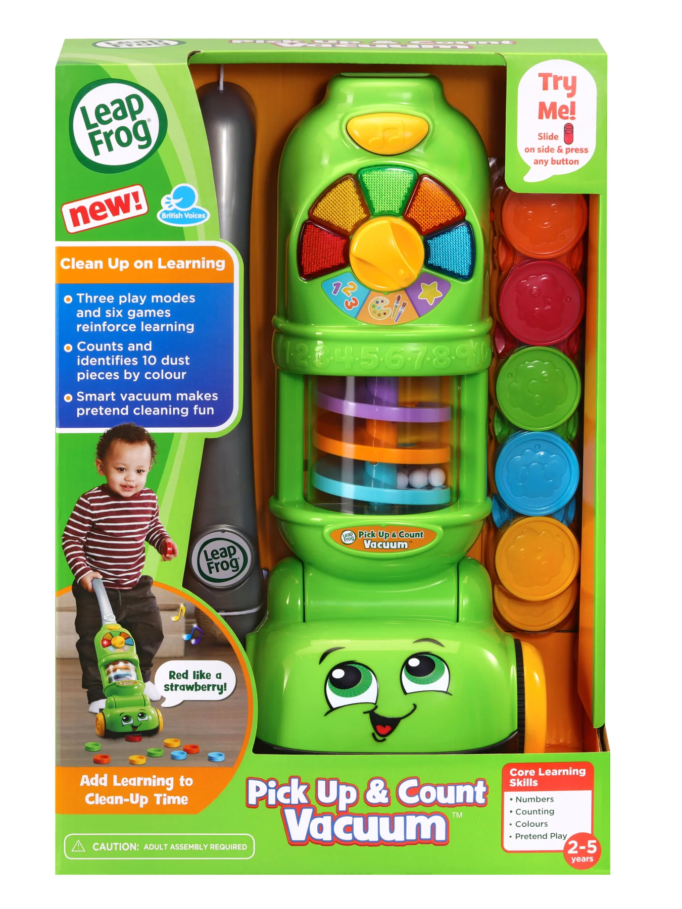 Pick Up and Count Vacuum Playset - Image 2