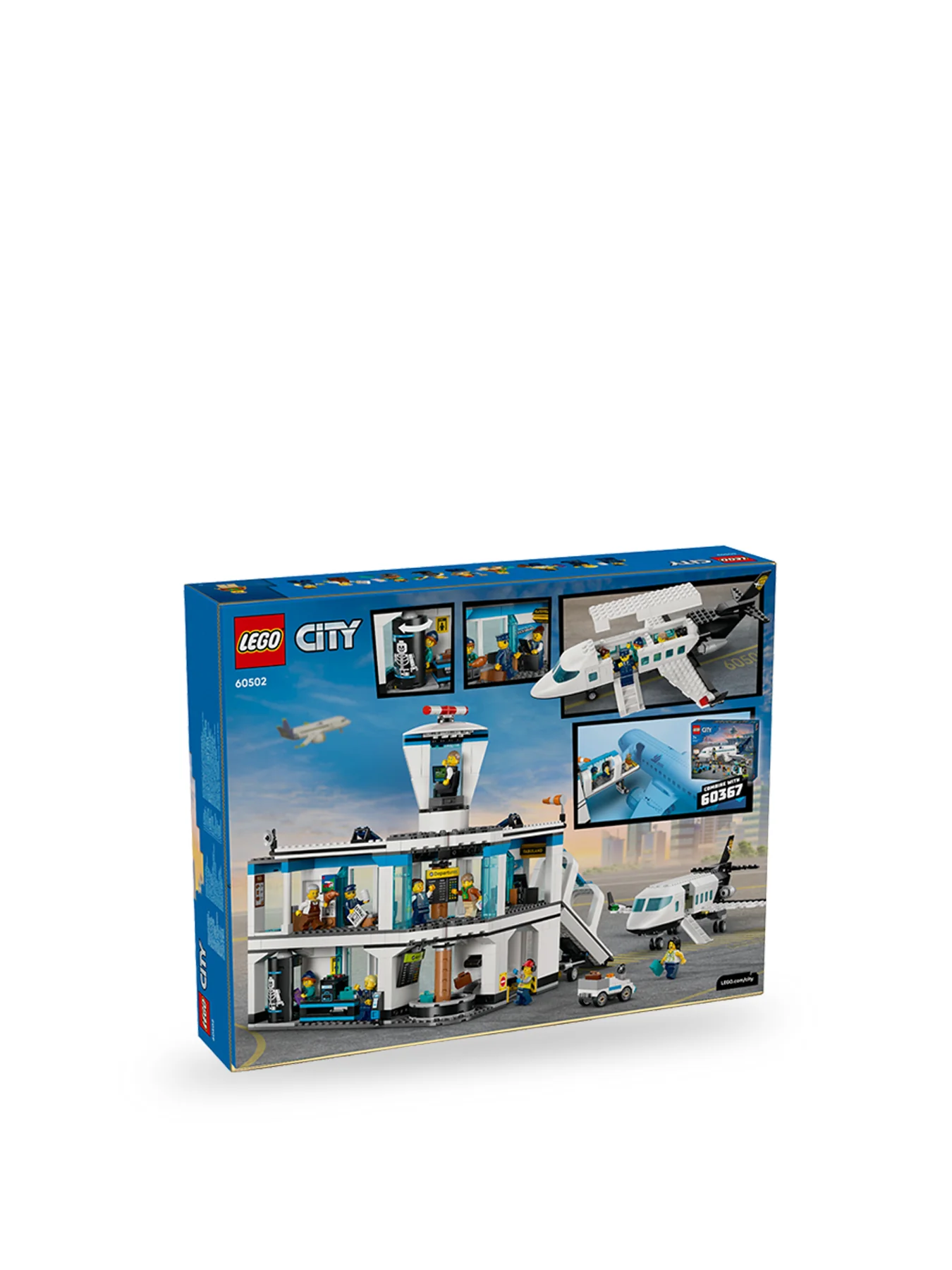 City Airport with Airplane Set 60502
