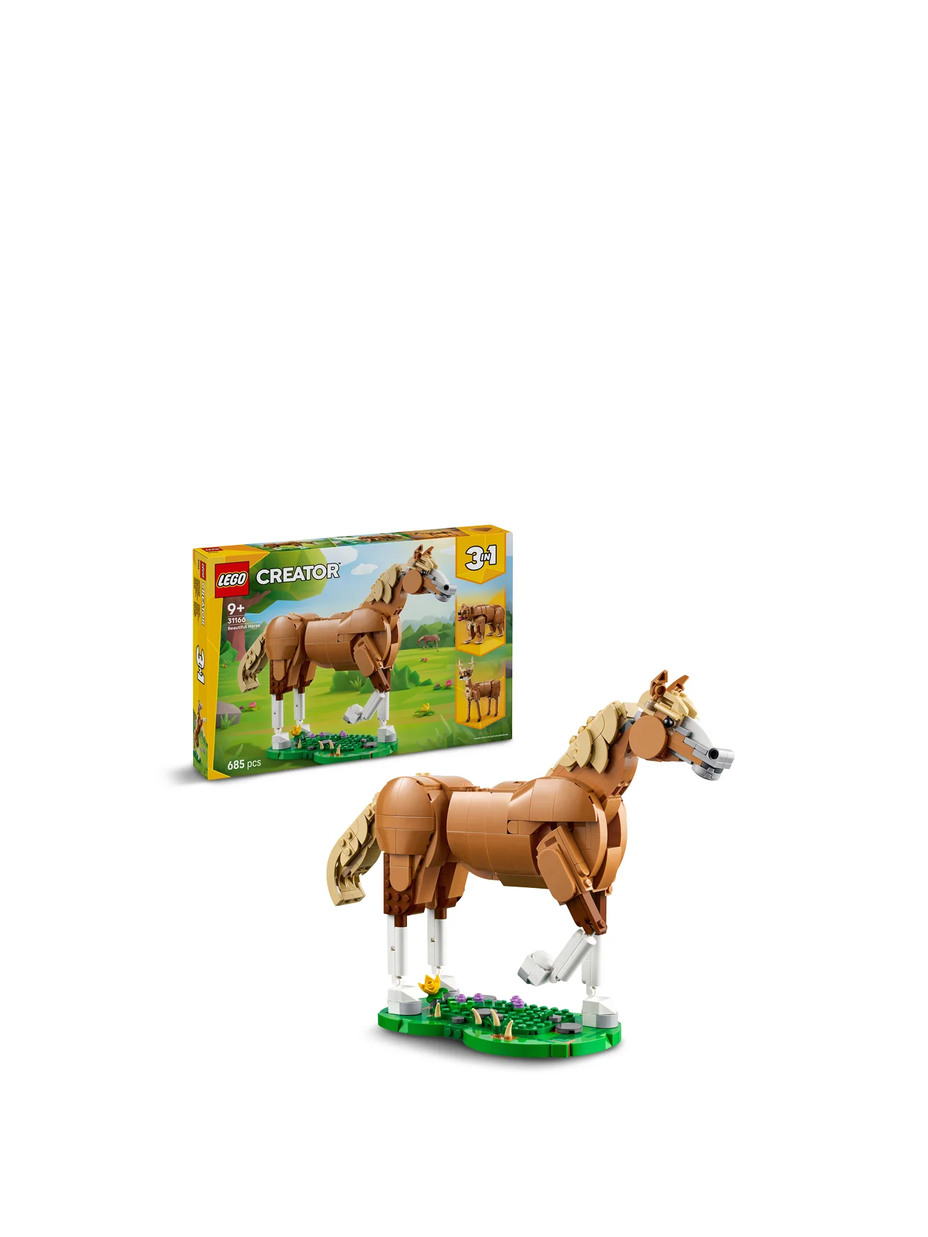 LEGO Creator 3in1 Beautiful Horse Toy 31166 - Image 2
