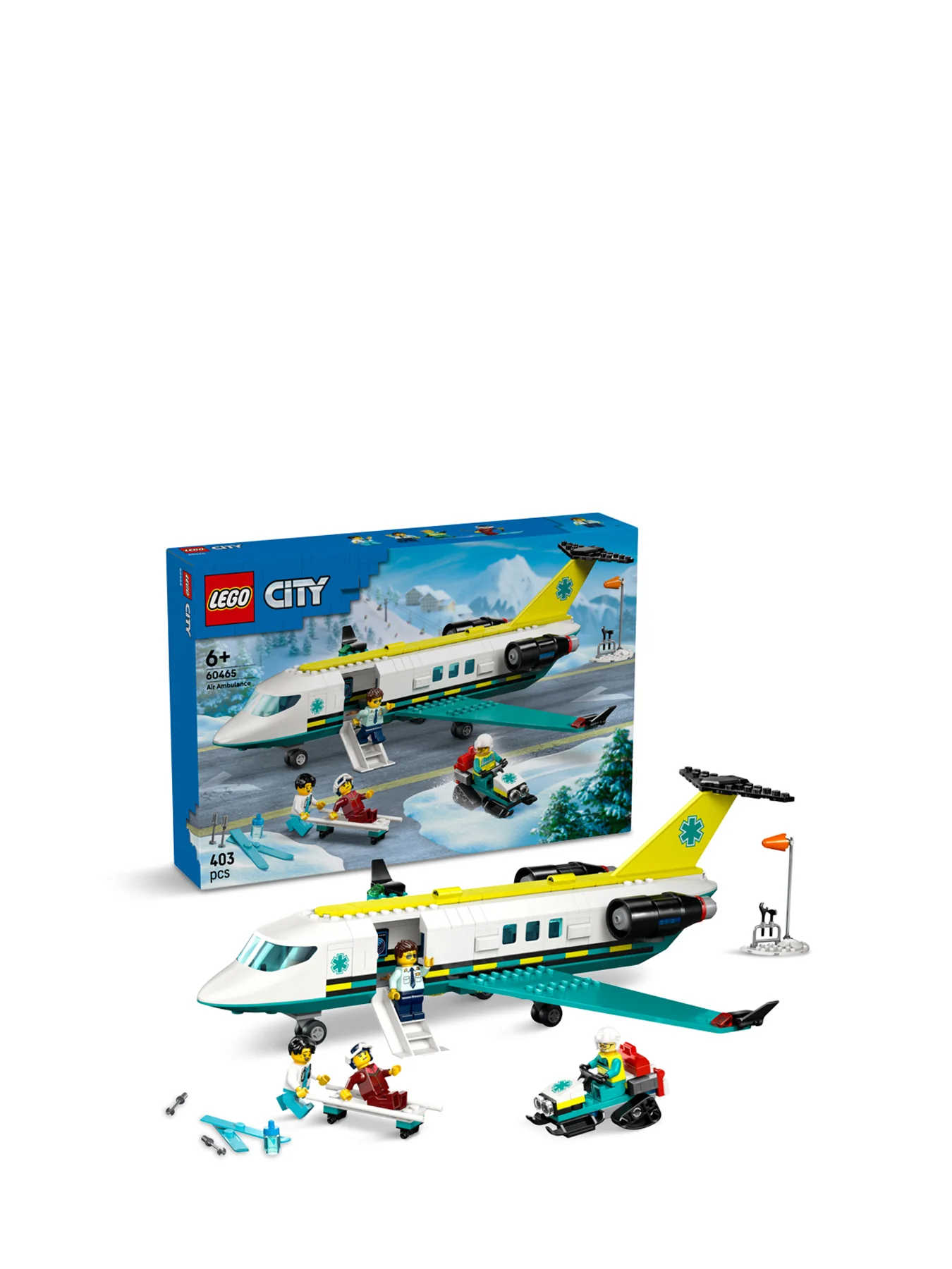 Emergency Air Ambulance Airplane 60465 - Image 2