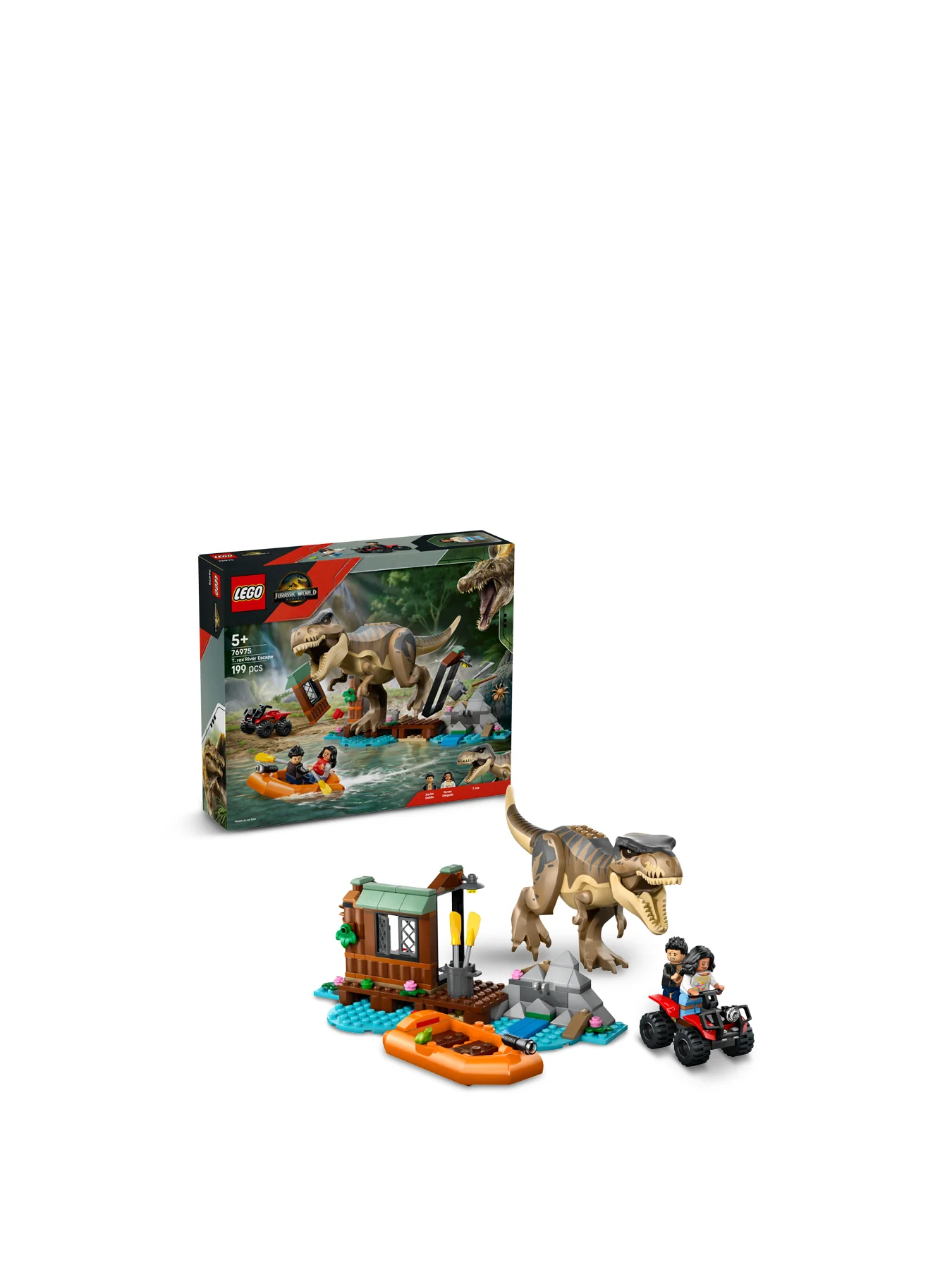Jurassic World T. rex River Escape Toy 76975 - Image 2