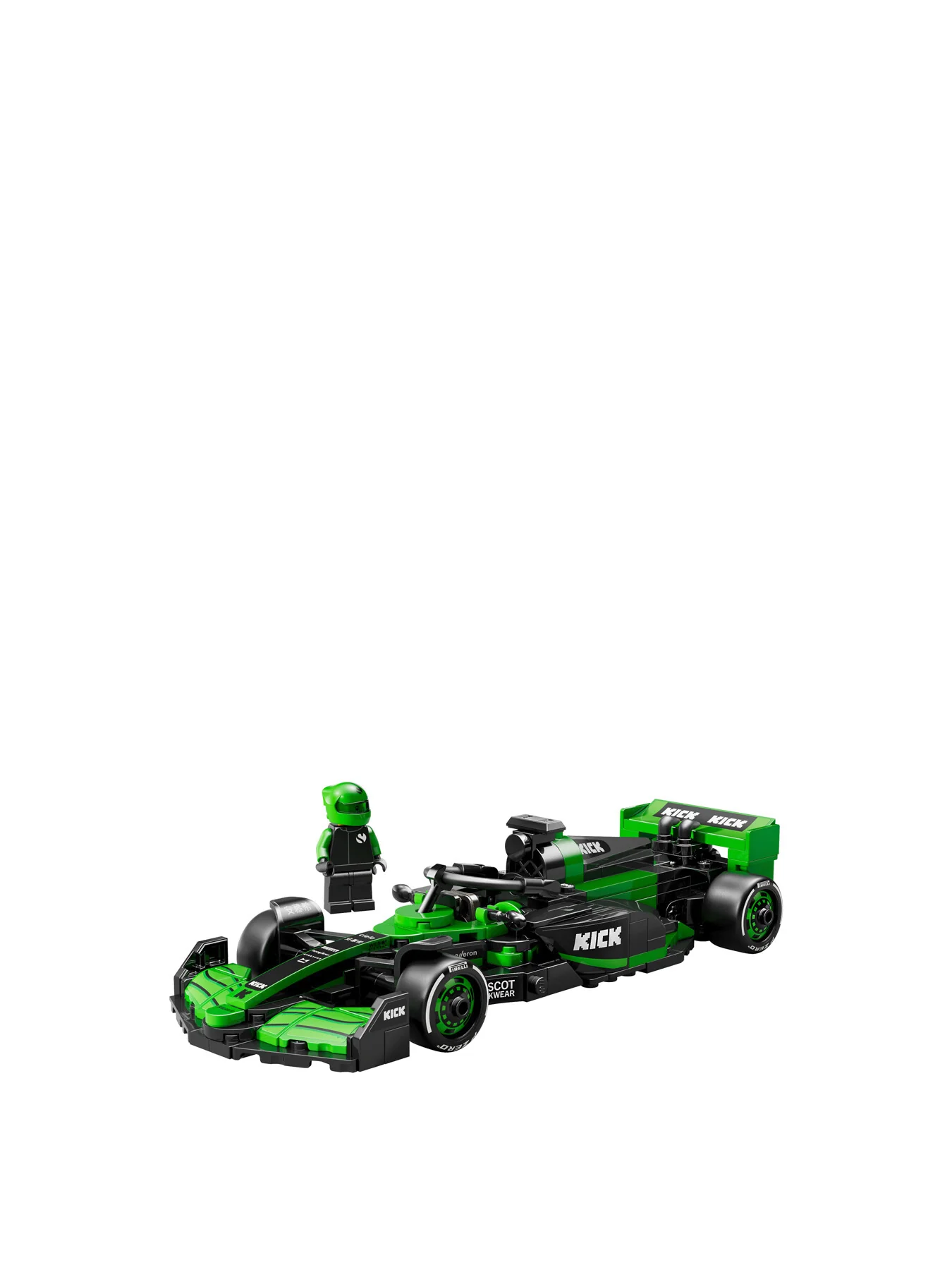 Speed Champions KICK Sauber F1 Team C44 Race Car 77247 - Image 2