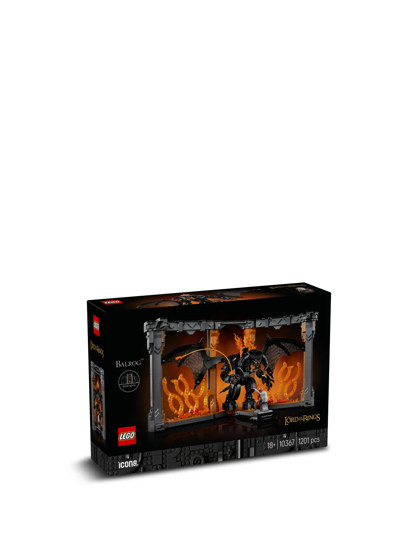The Lord of the Rings: Balrog™ Book Nook 10367
