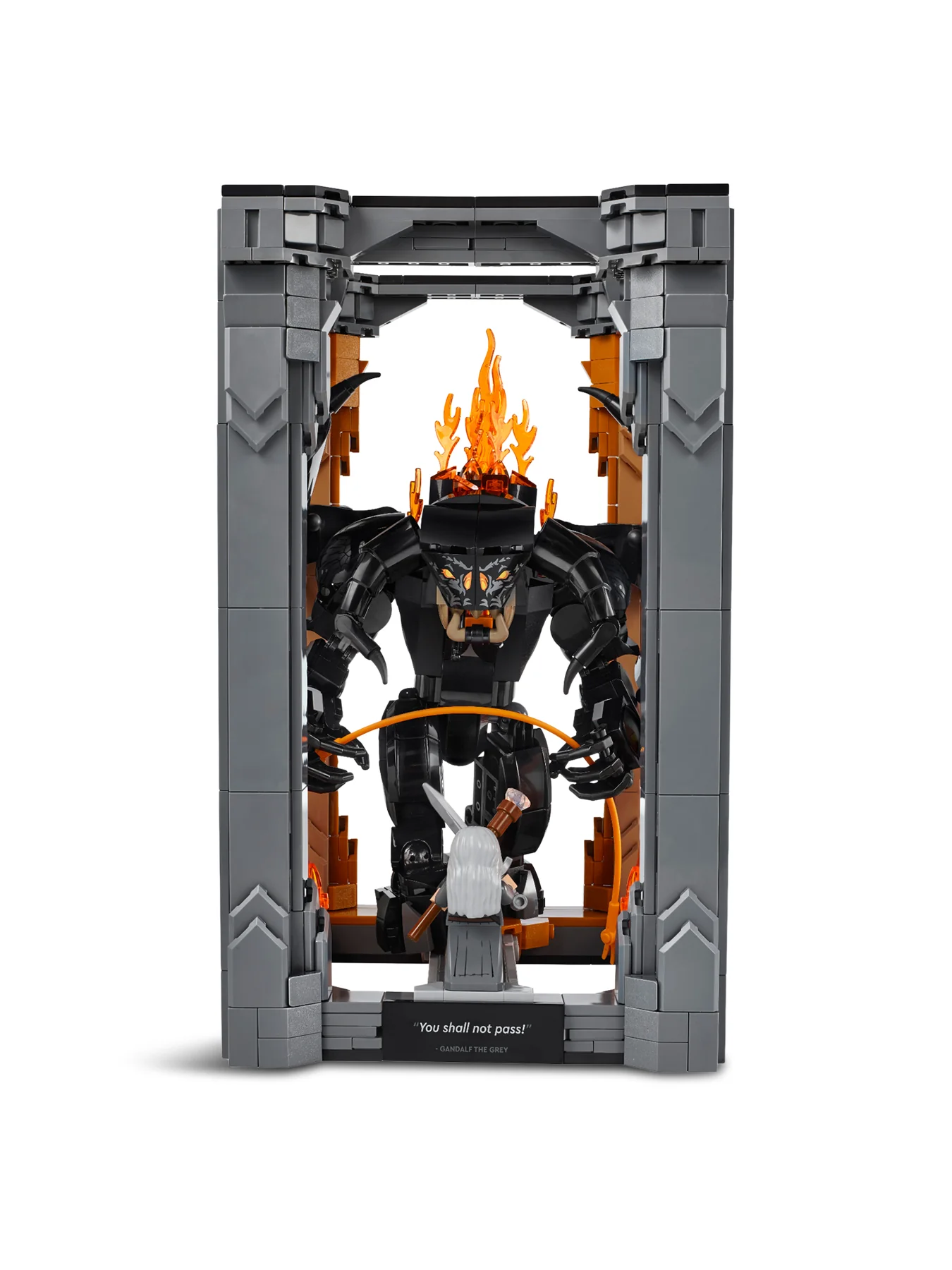 The Lord of the Rings: Balrog™ Book Nook 10367 - Image 2