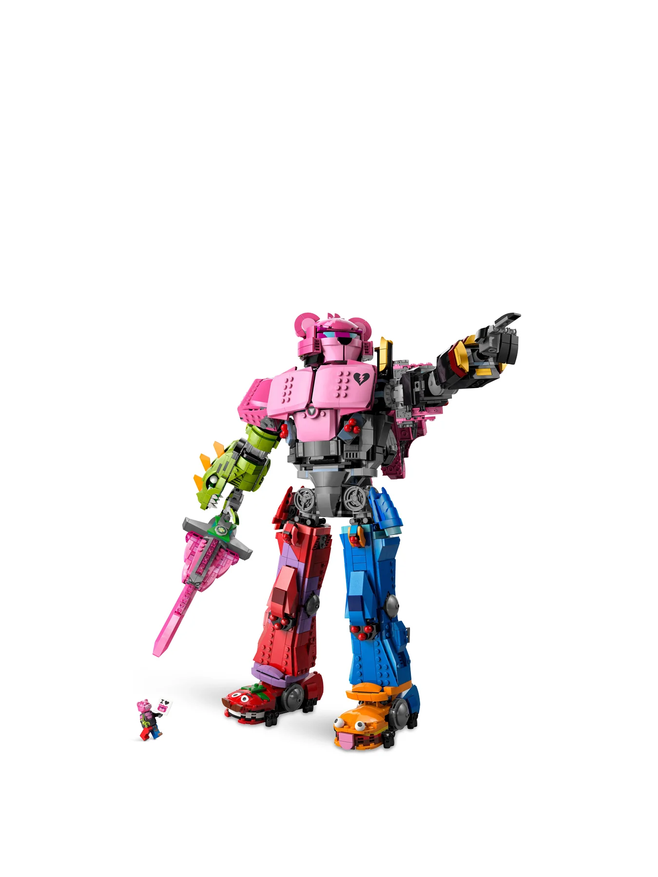 LEGO Fortnite Mecha Team Leader Figure 77078 - Image 2