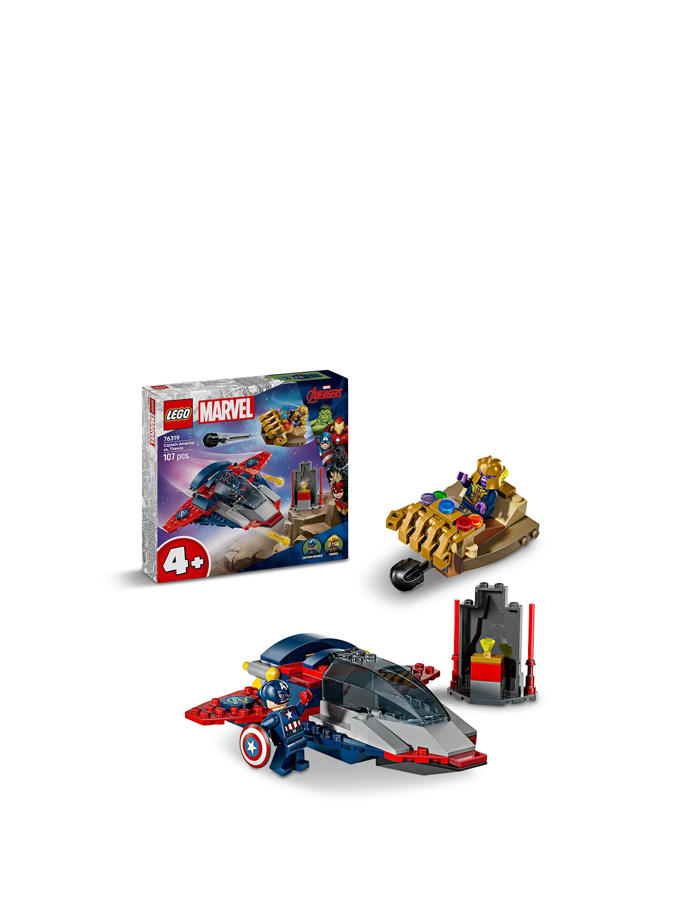 LEGO ǀ Marvel Captain America vs. Thanos Set 76319 - Image 2