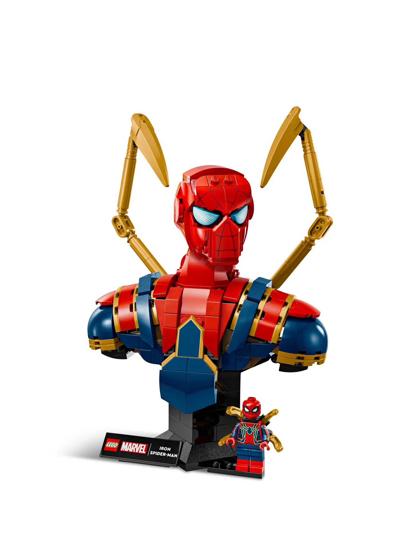 LEGO ǀ Marvel Iron Spider-Man Bust Collectible Adult Building Set 76326 - Image 2