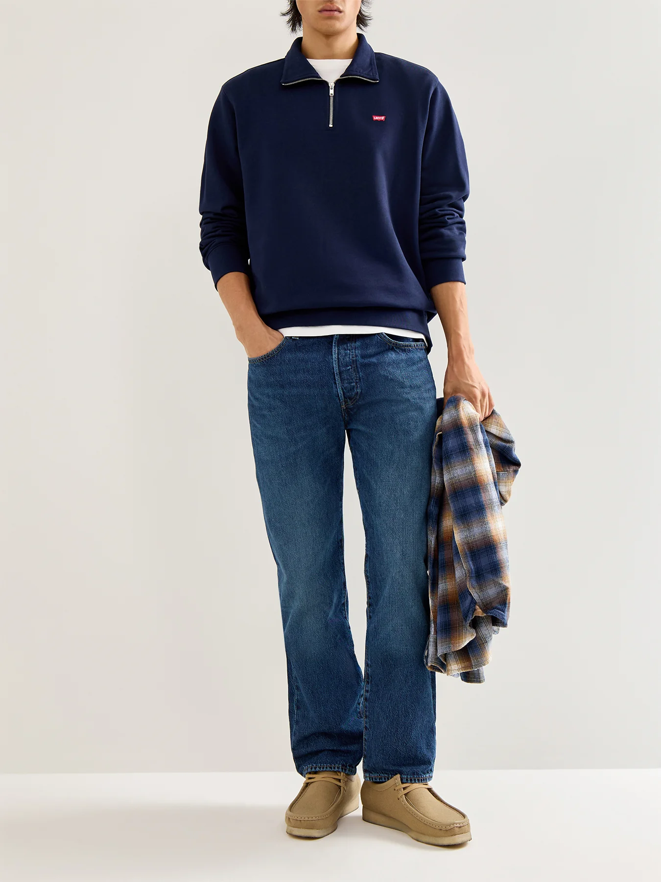 Men's 501 Levi Original Jeans Blue - Image 2