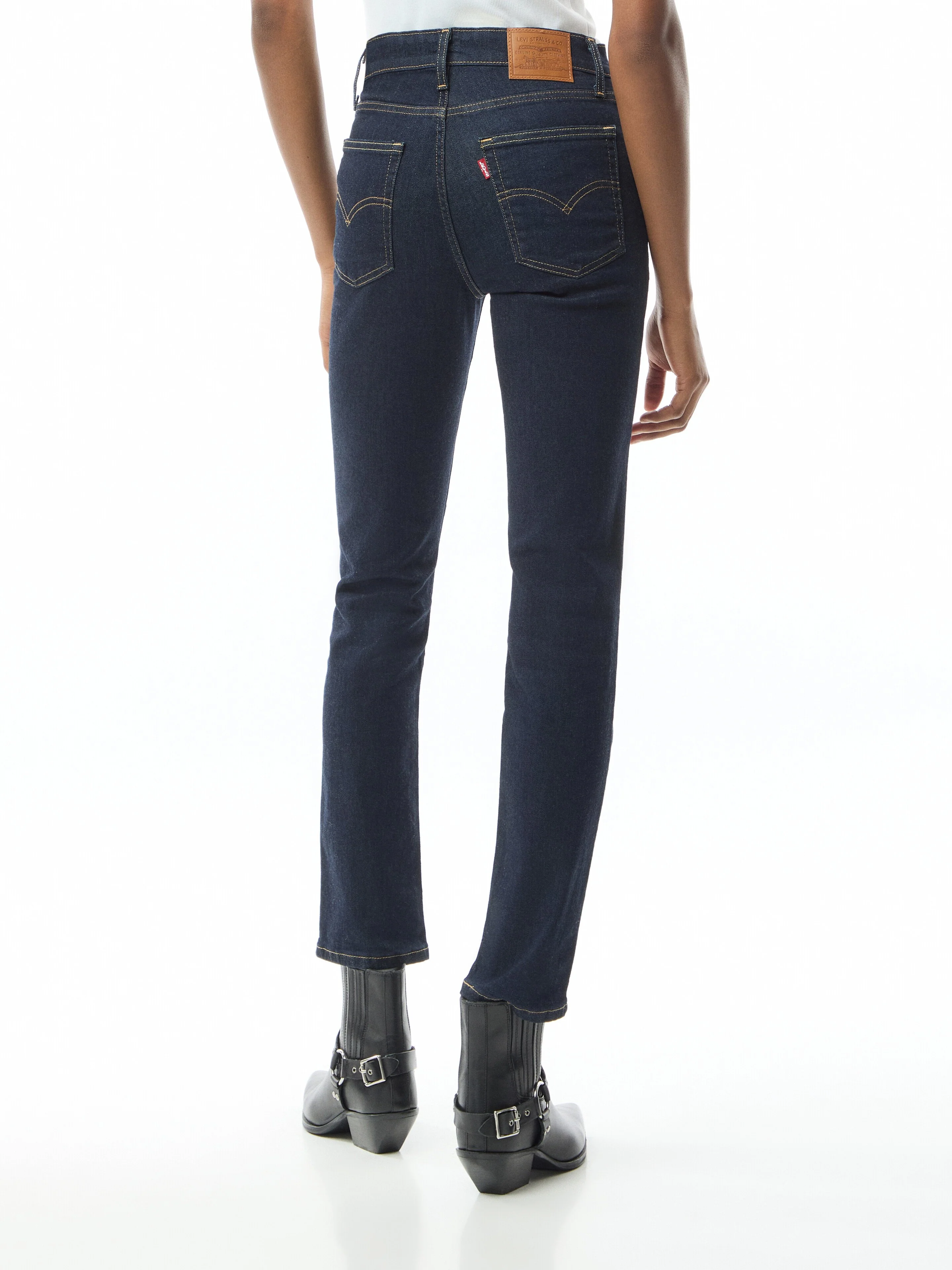 724 High Rise Straight Jeans - Image 5